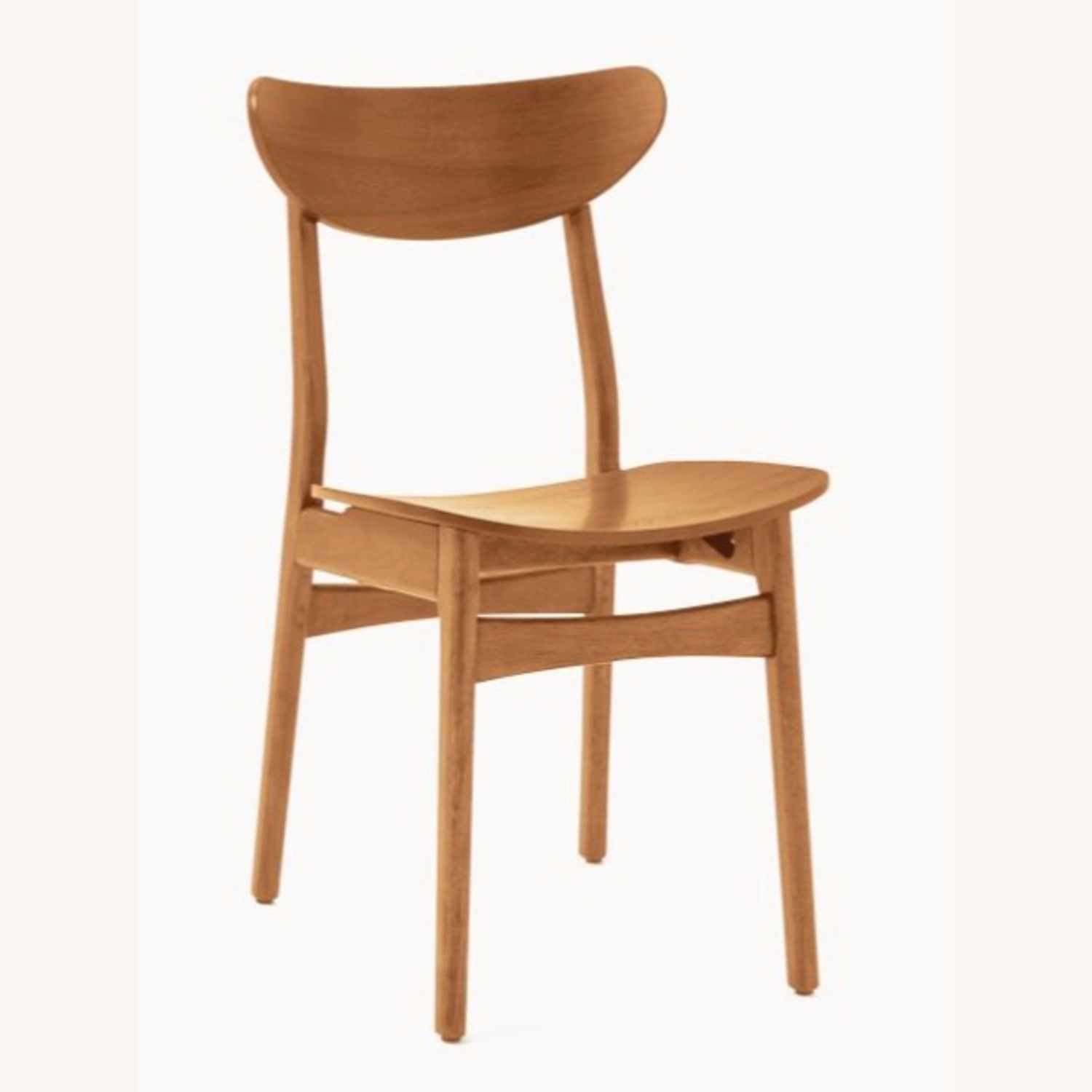 Set of 4 West Elm Classic Café Dining Chairs - image-1