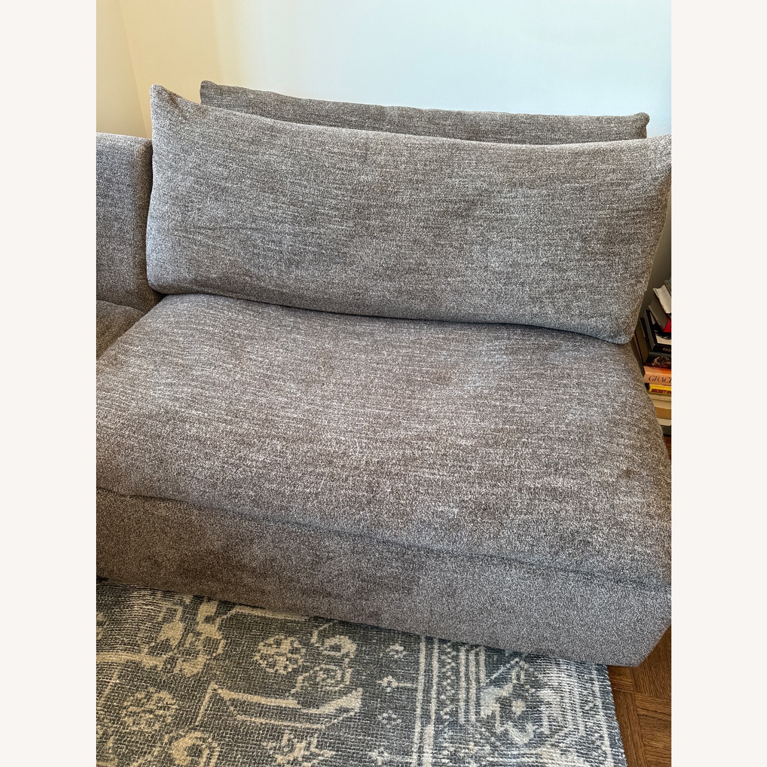 Arhaus Light Gray 3-piece Sectional - image-1