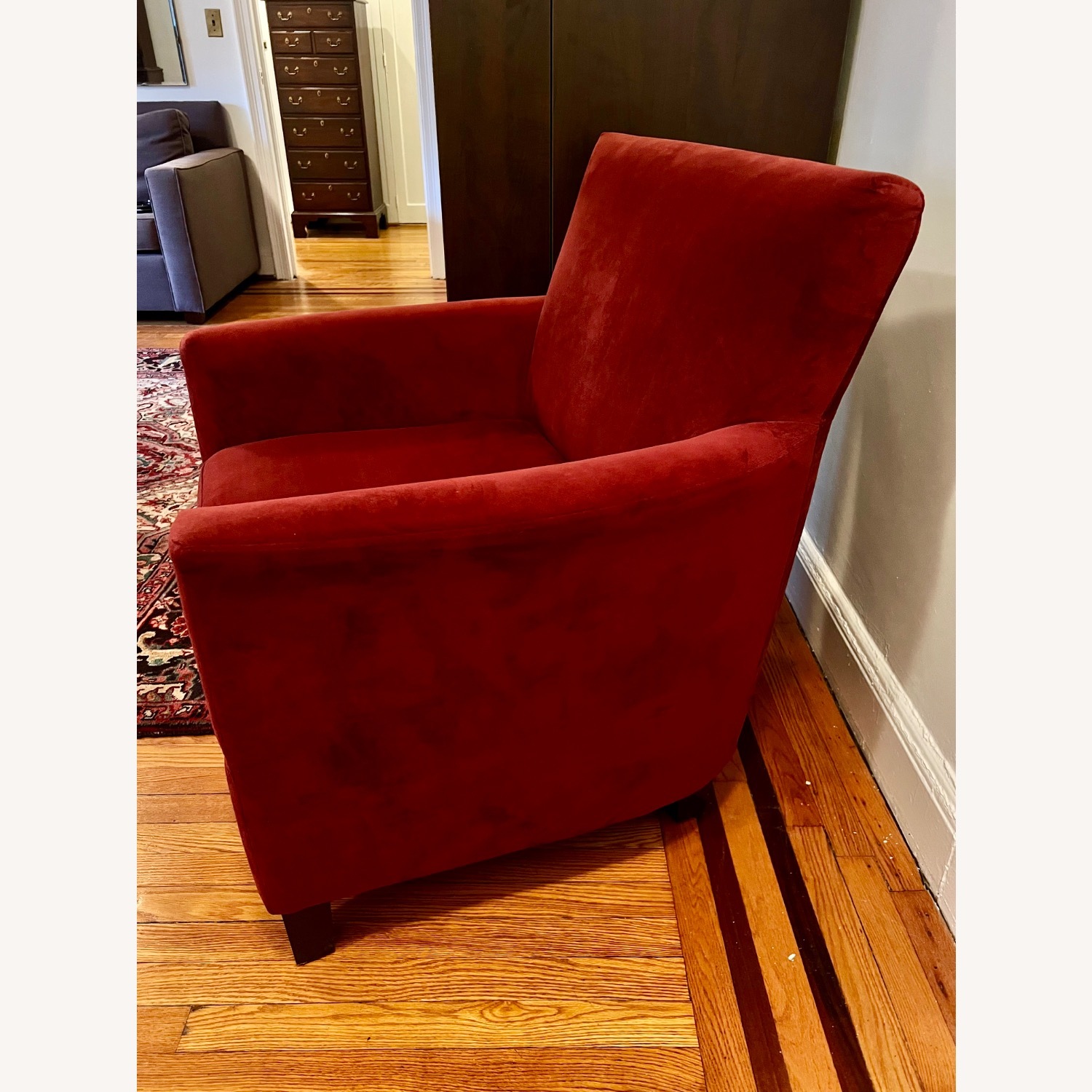 Velvet Armchair - image-3