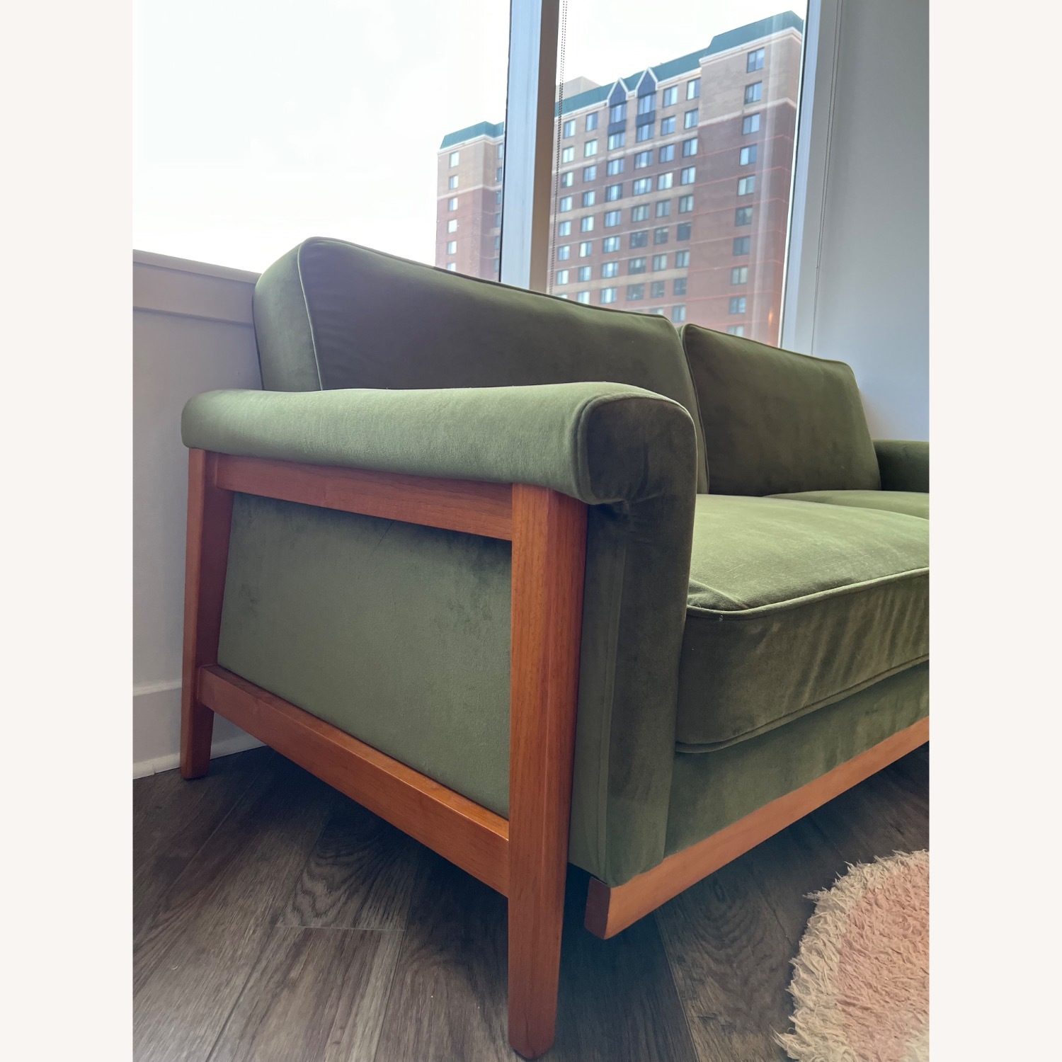 Velvet Sleeper Sofa - image-2