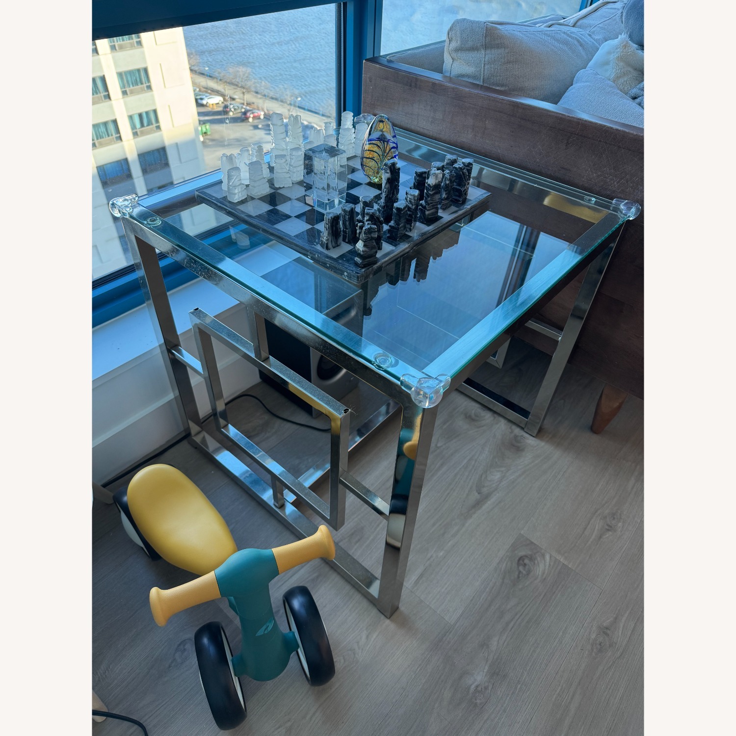 Coaster Fine Merced Glass Side Table - image-2