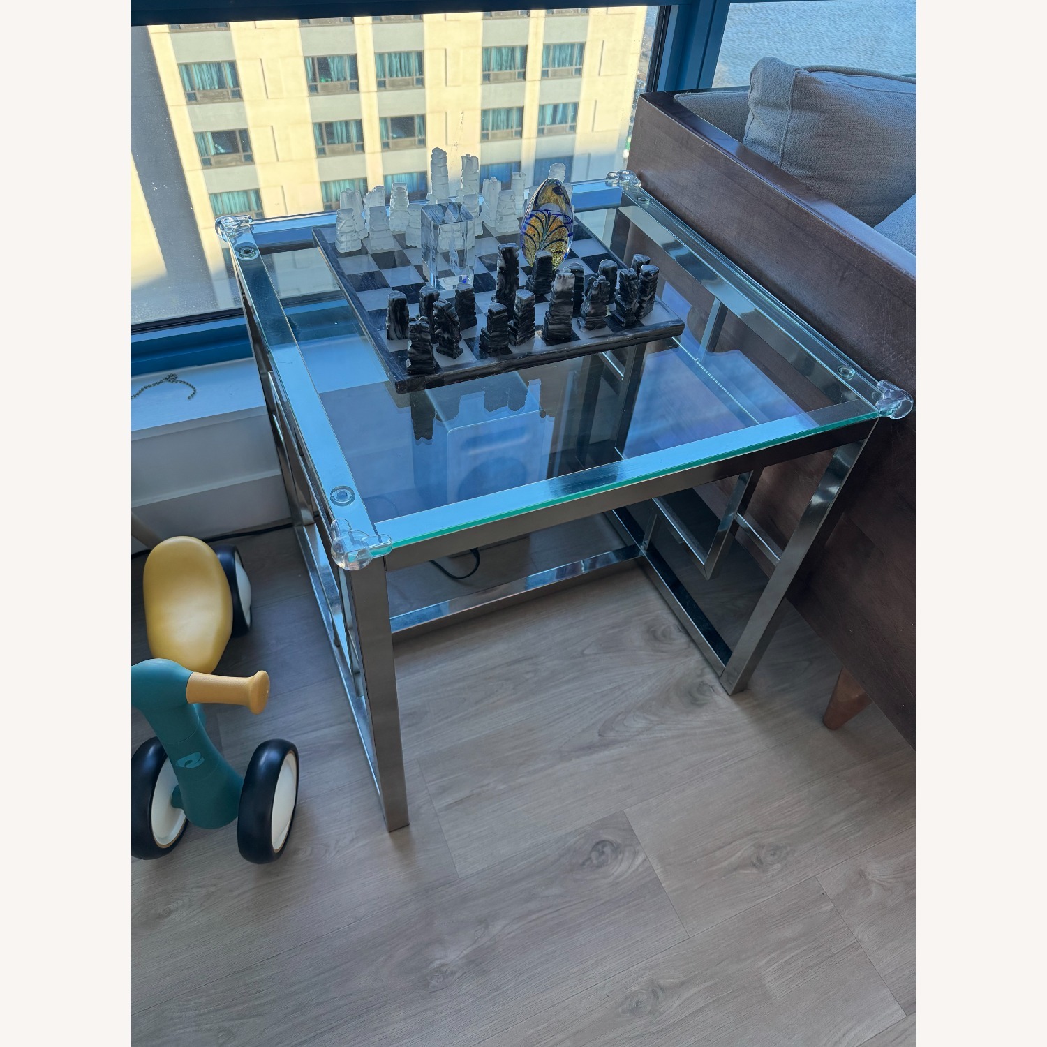 Coaster Fine Merced Glass Side Table - image-3