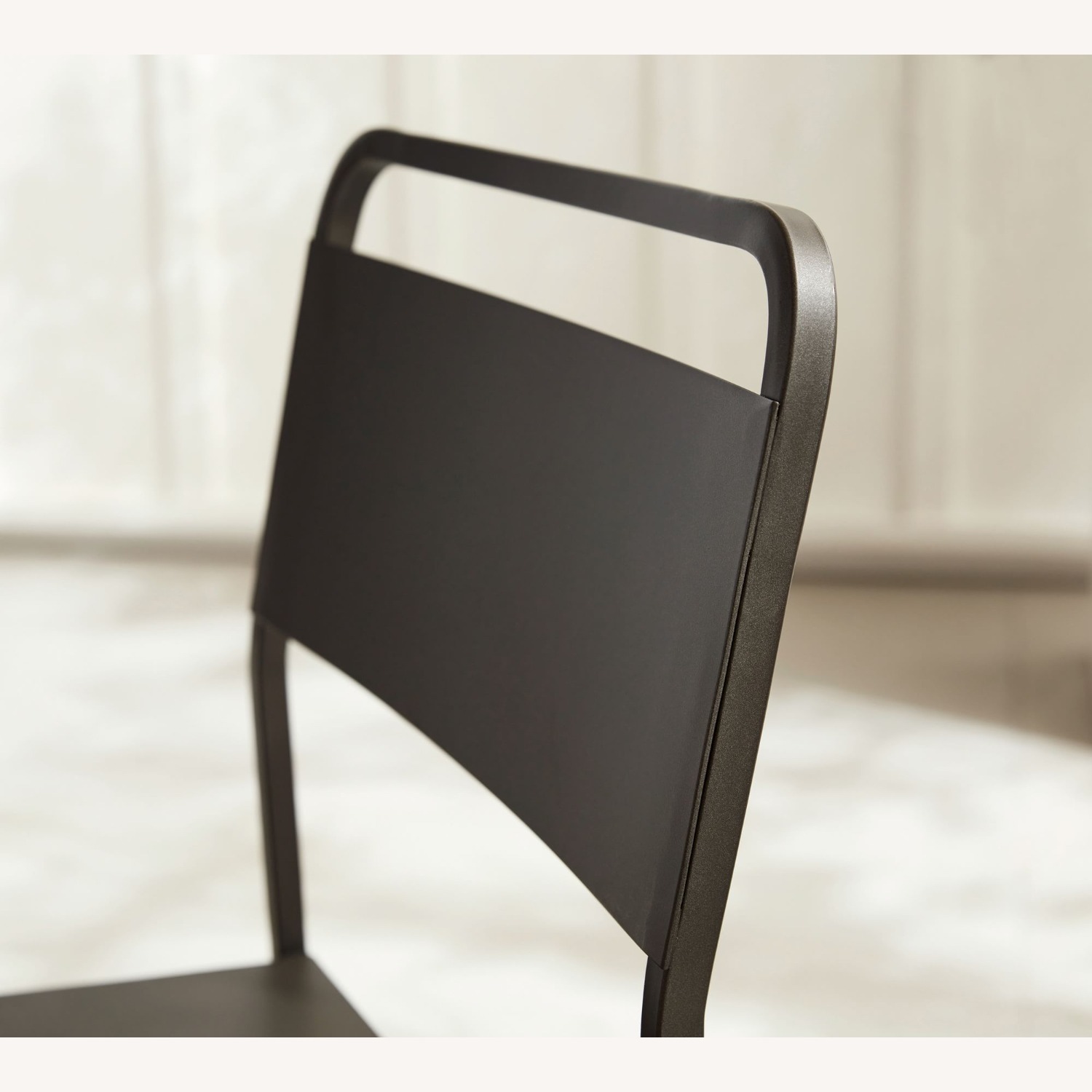 Pottery Barn Fallon Outdoor Metal Stackable Chair - image-4