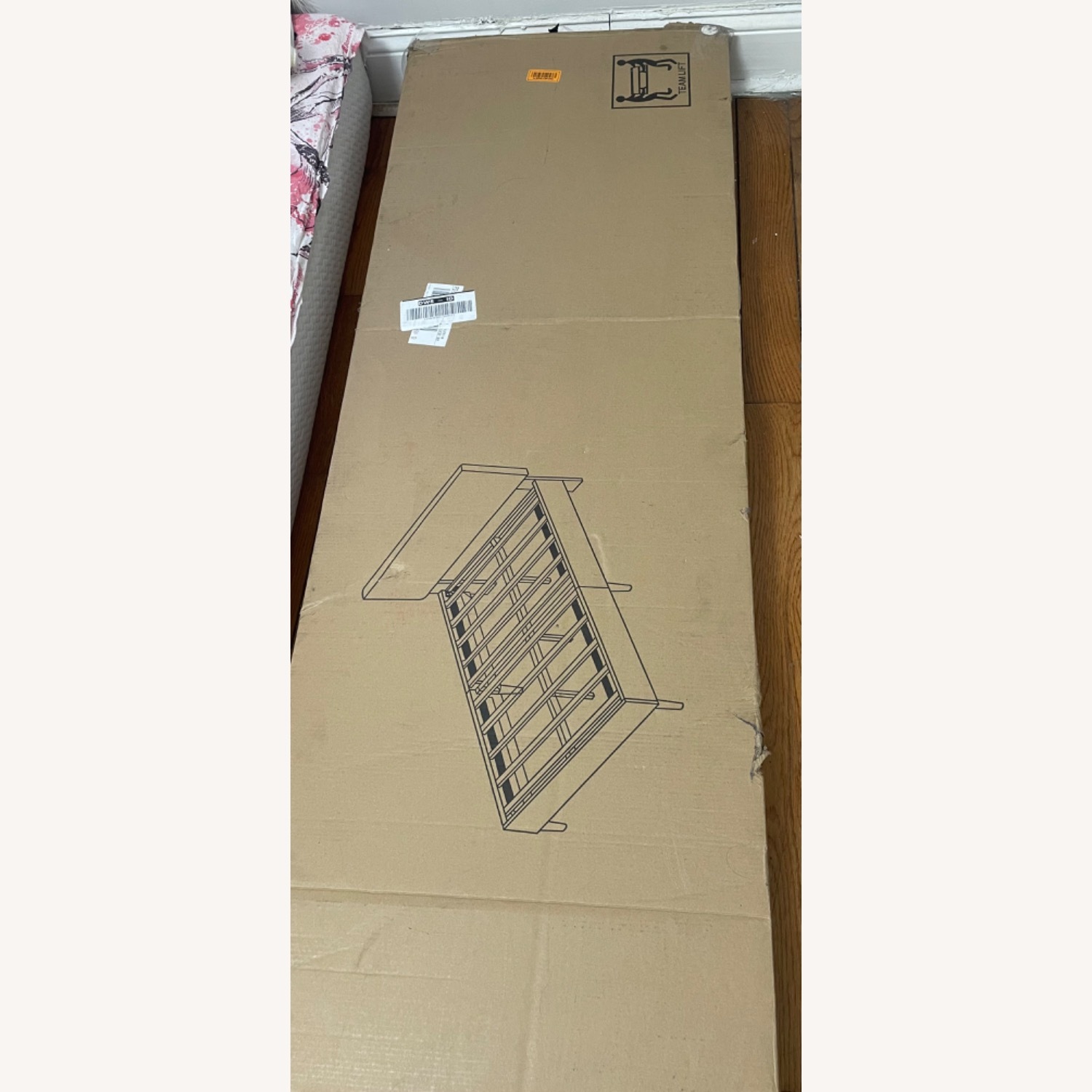 King Sized Bed Frame White - image-3