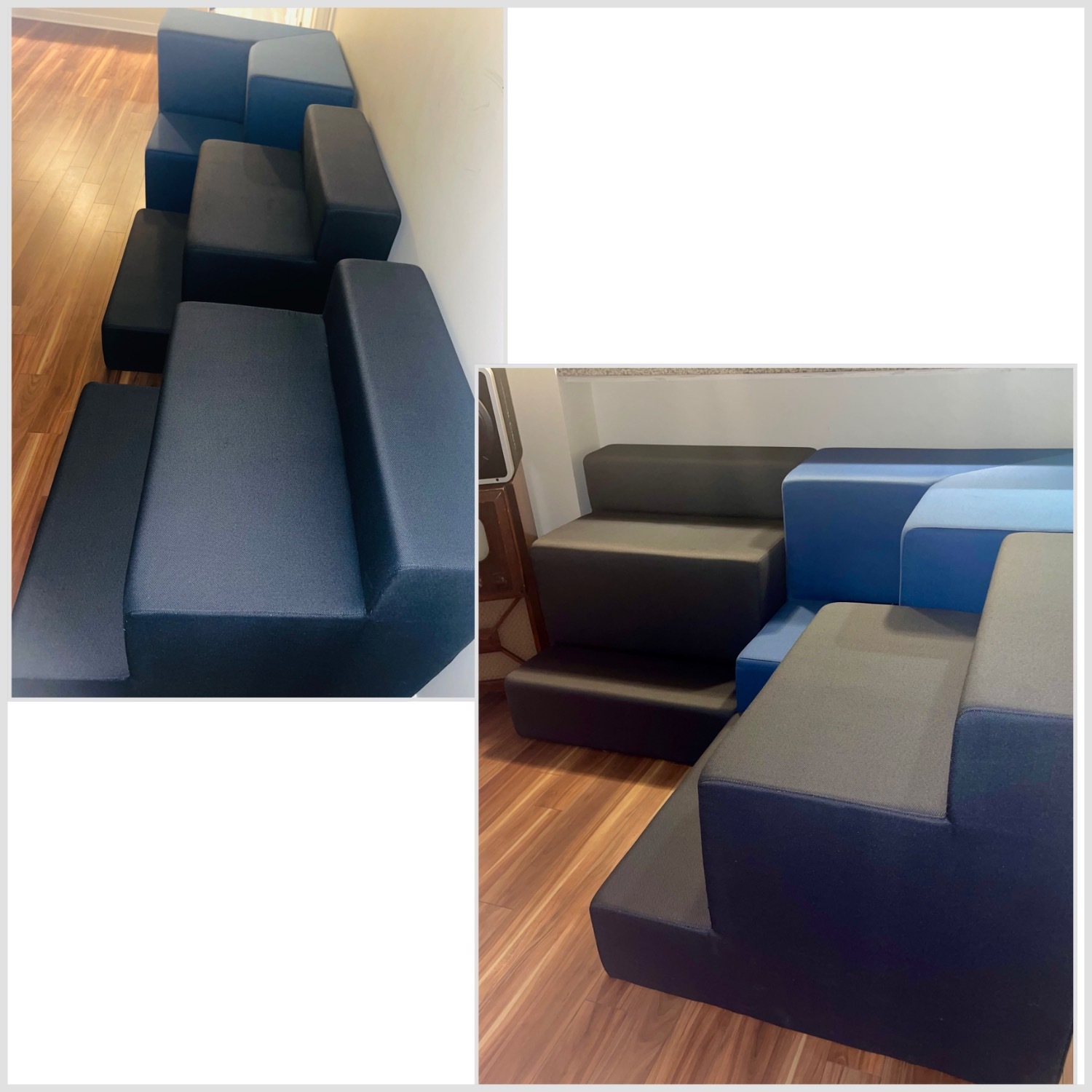 Allsteel Modular Lounge Seating 3 pieces - image-7
