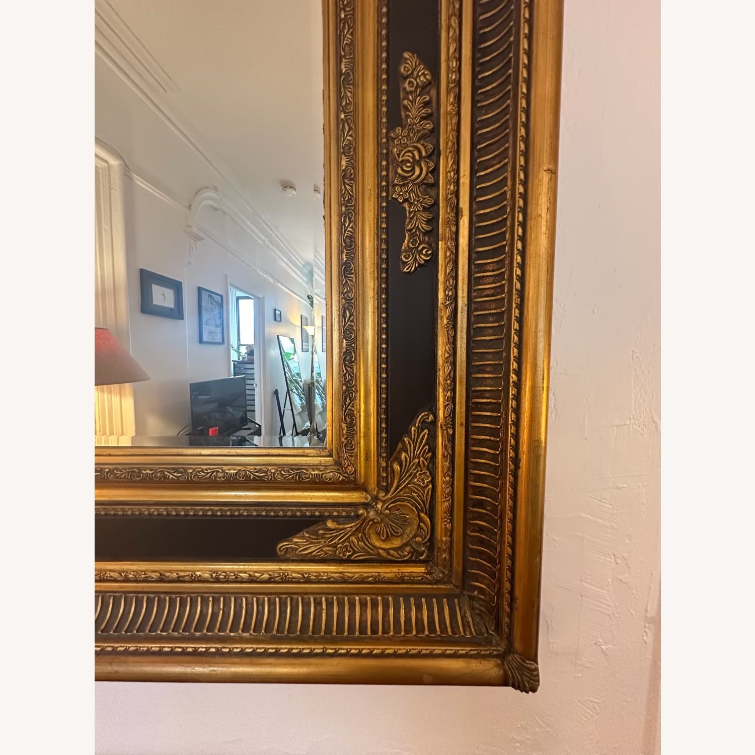 Vintage Ornate Mirror - image-3