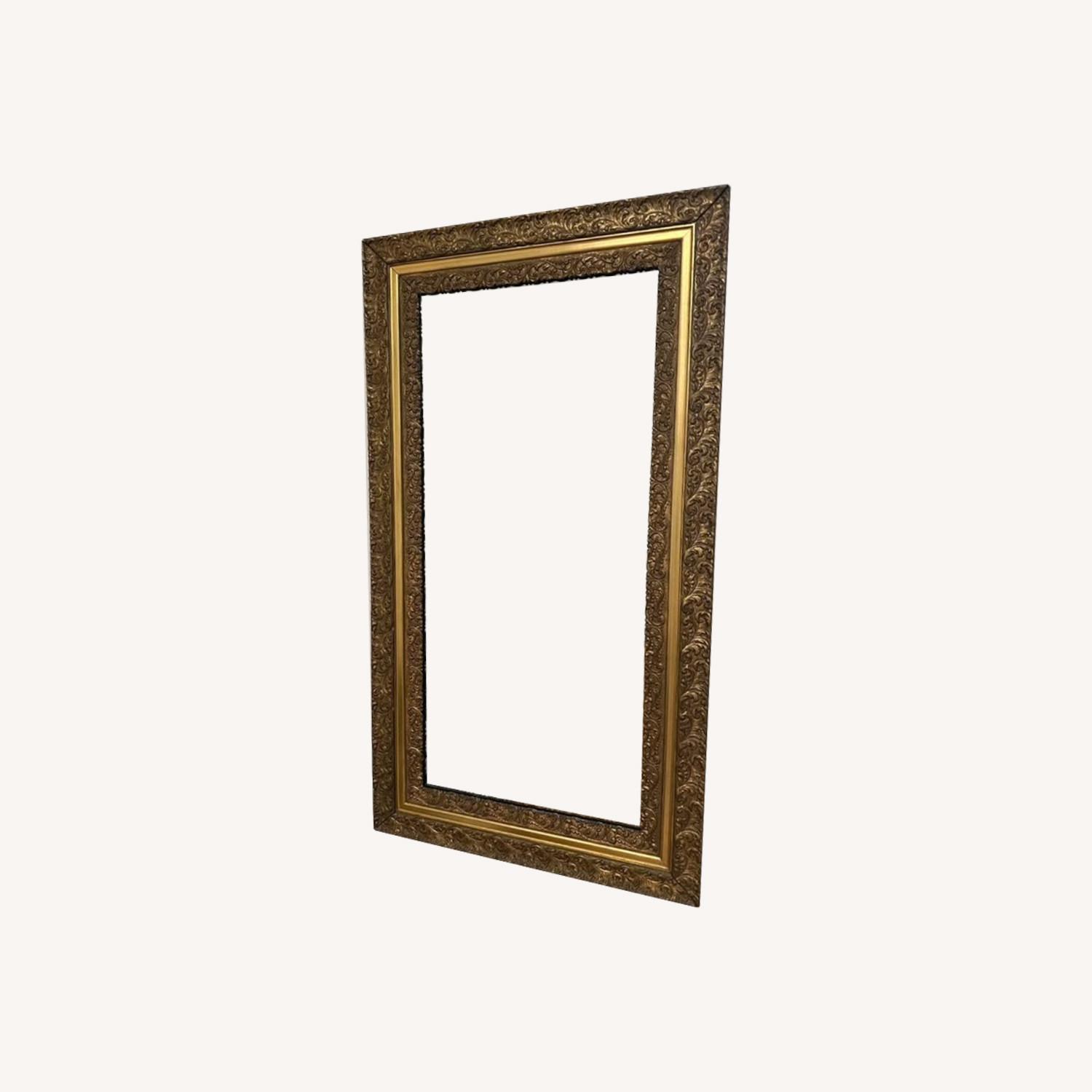 Antique Golden Wall Mirror - image-0