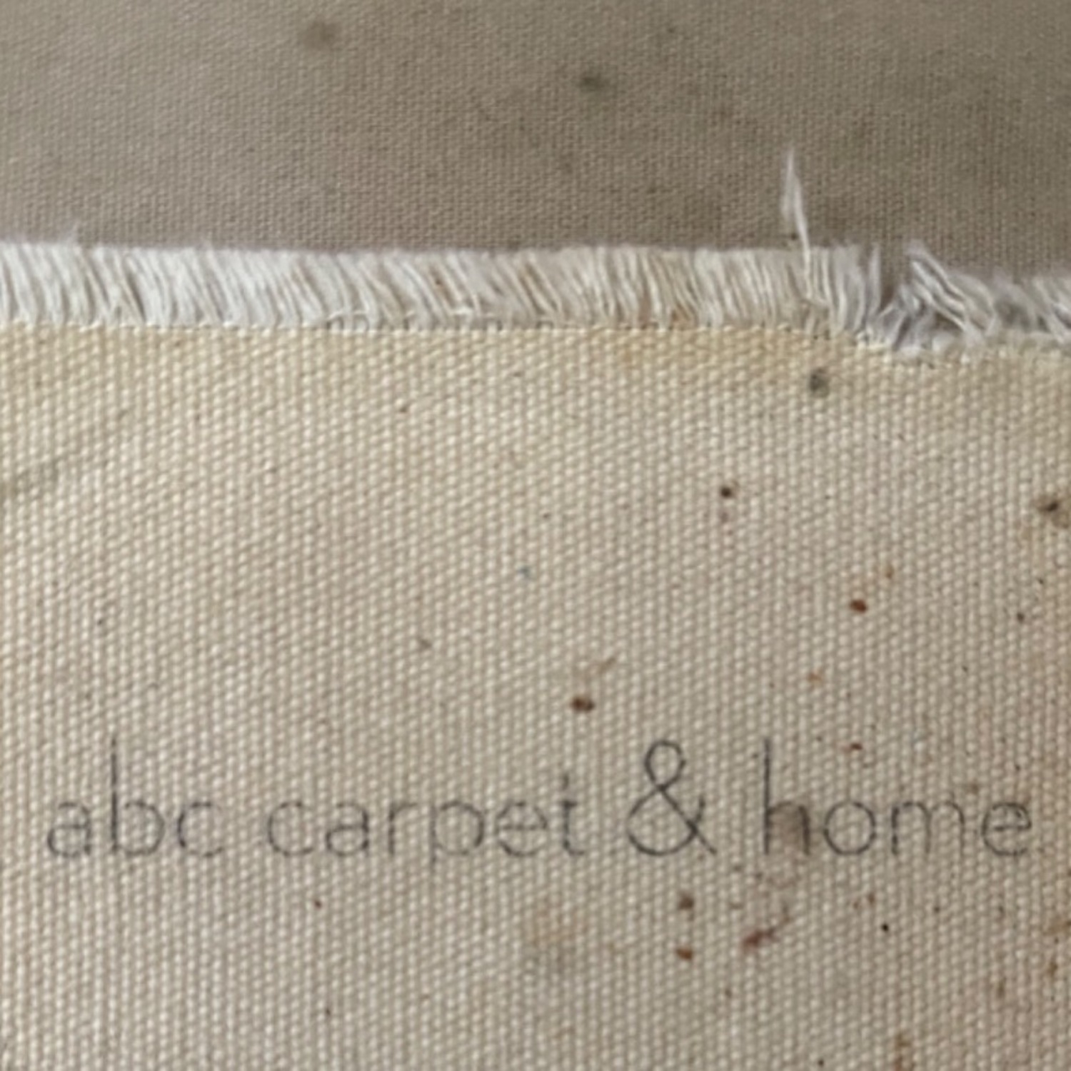ABC Carpet & Home Salmon Color 3 Seat Couch - image-6