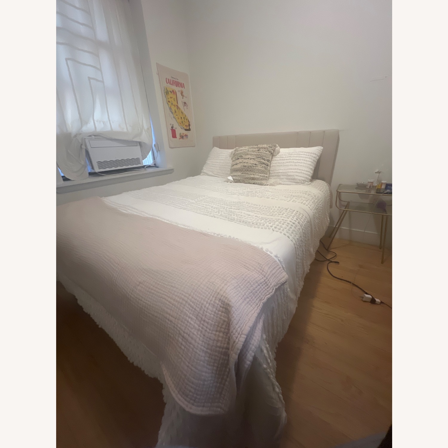 Wayfair Full Bed Tan Headboard  - image-2