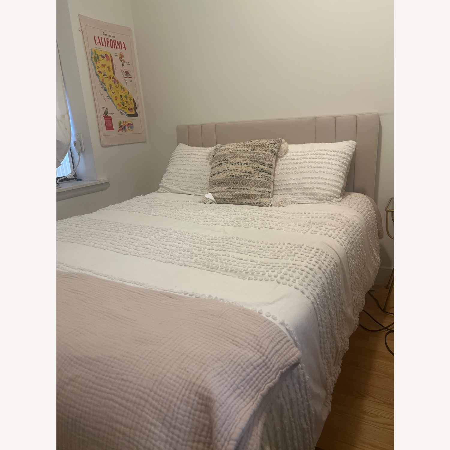 Wayfair Full Bed Tan Headboard  - image-1