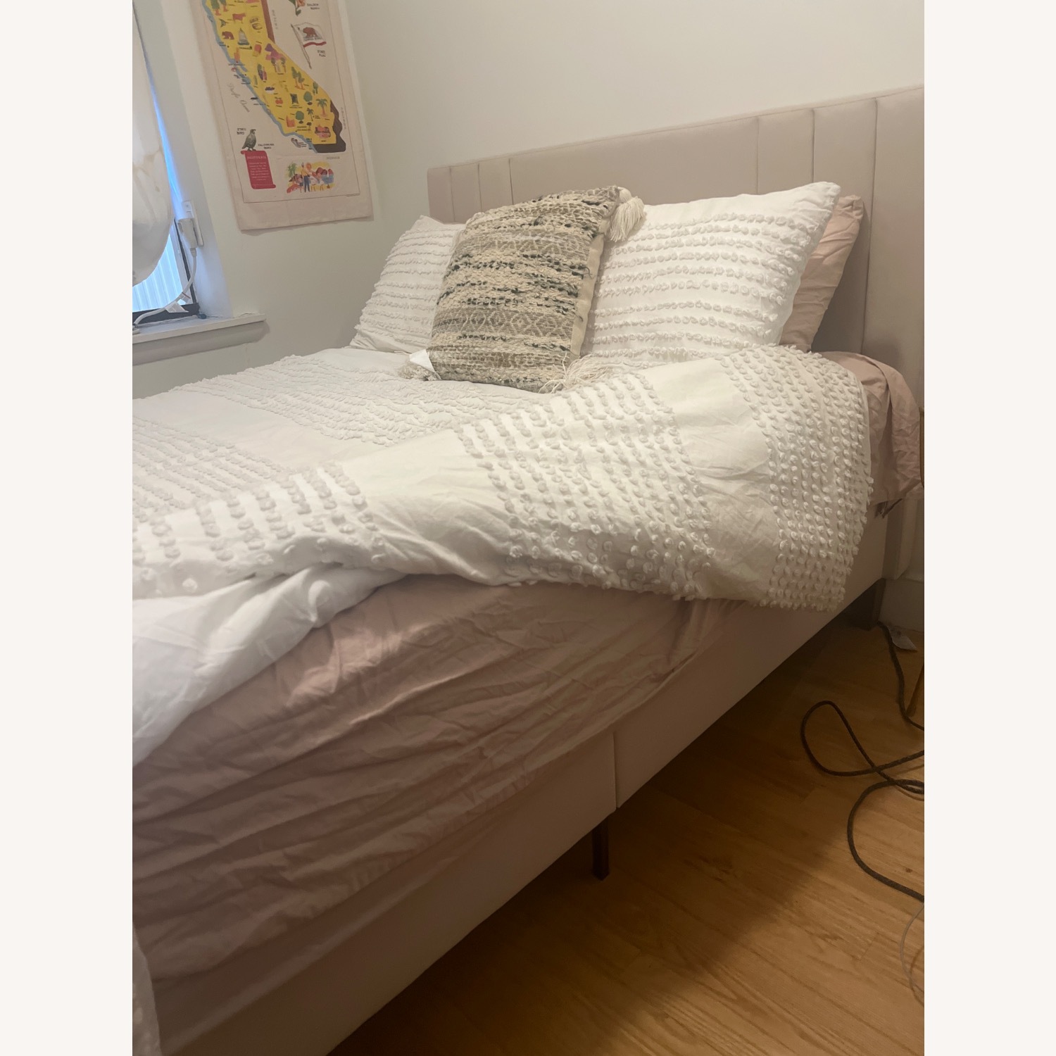 Wayfair Full Bed Tan Headboard  - image-3