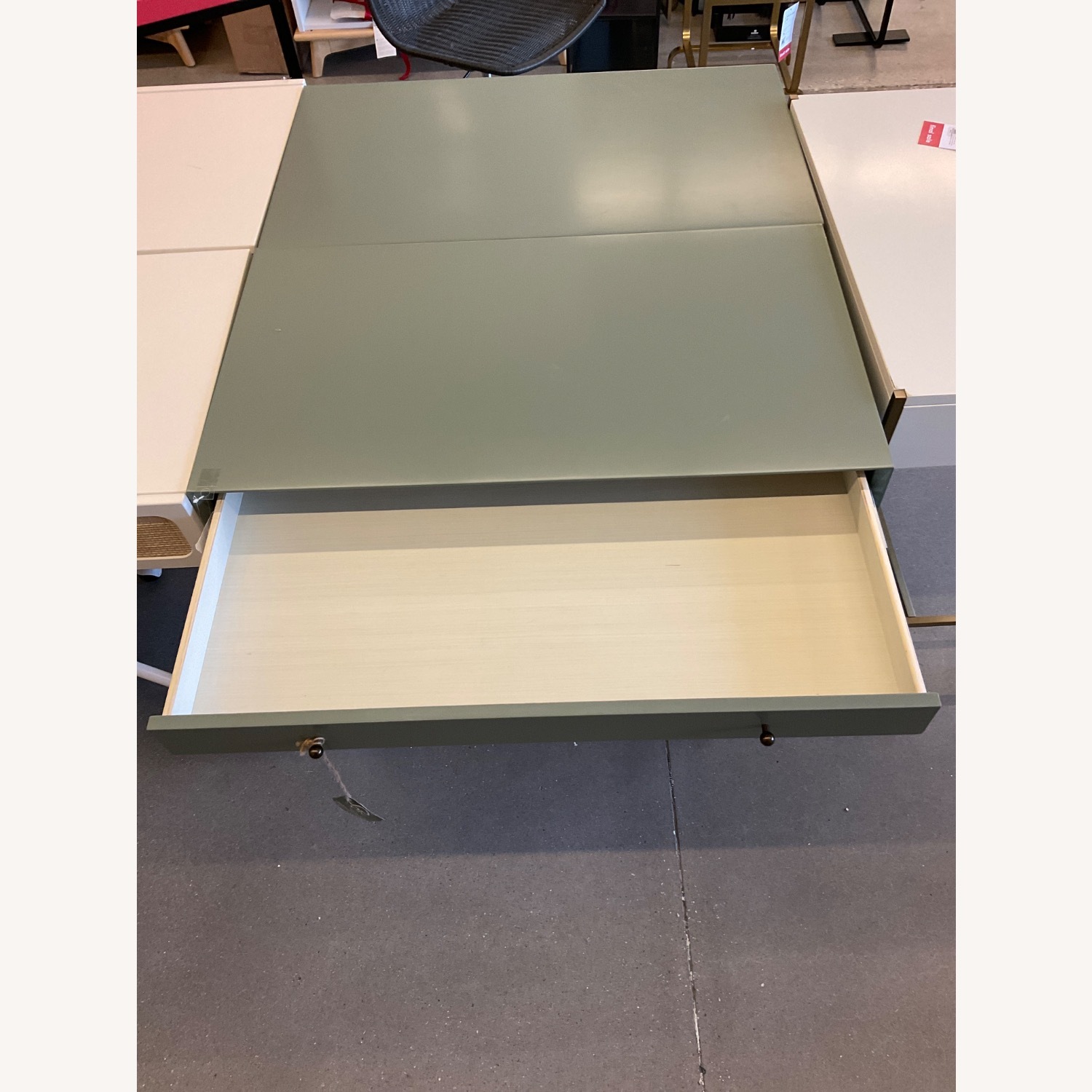 West Elm Mid Century Mini Desk - image-5