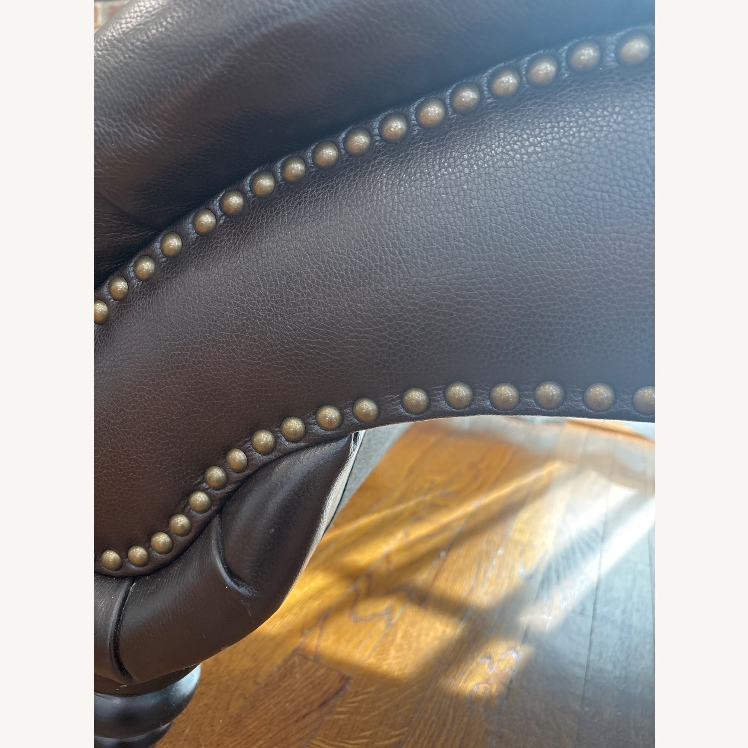 Abbyson Alessio Bonded Leather Chaise - image-7