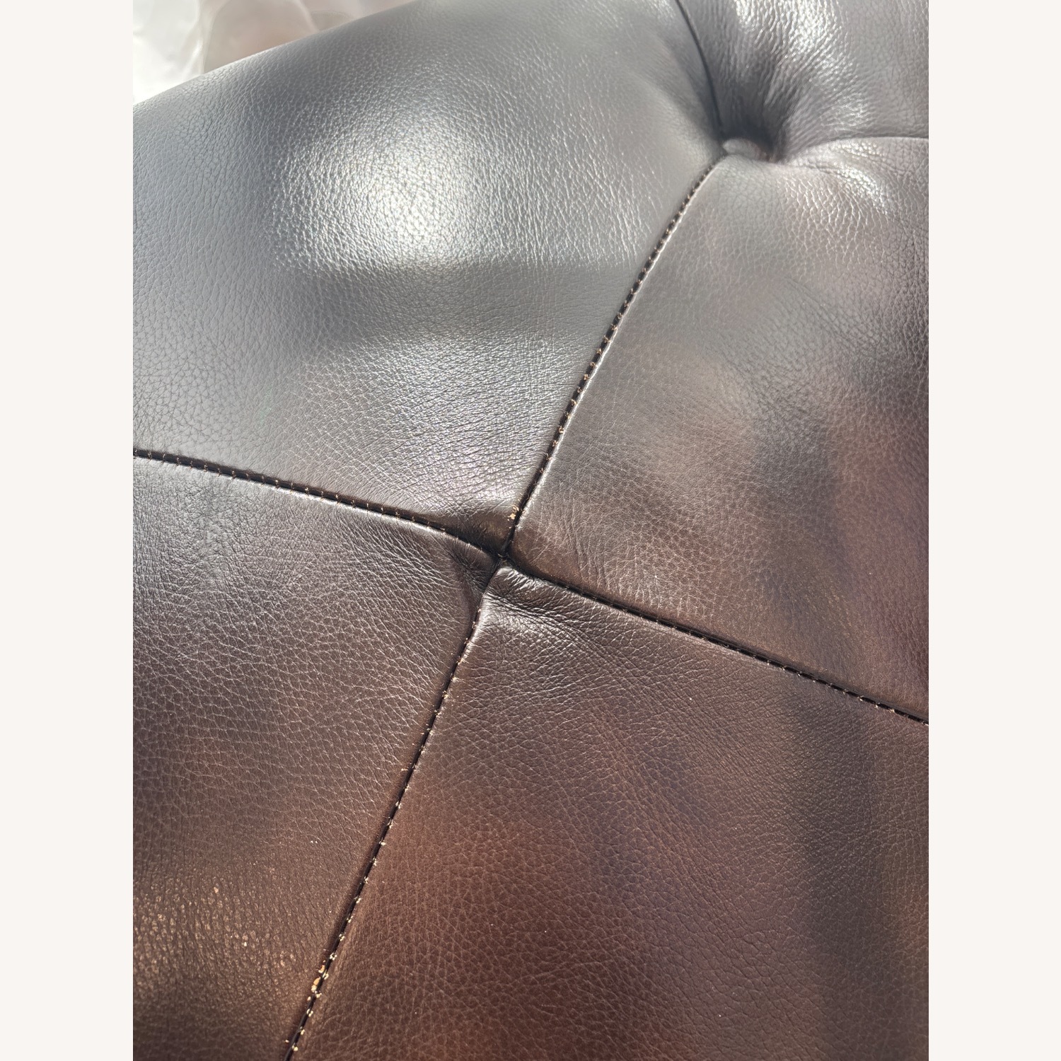 Abbyson Alessio Bonded Leather Chaise - image-6