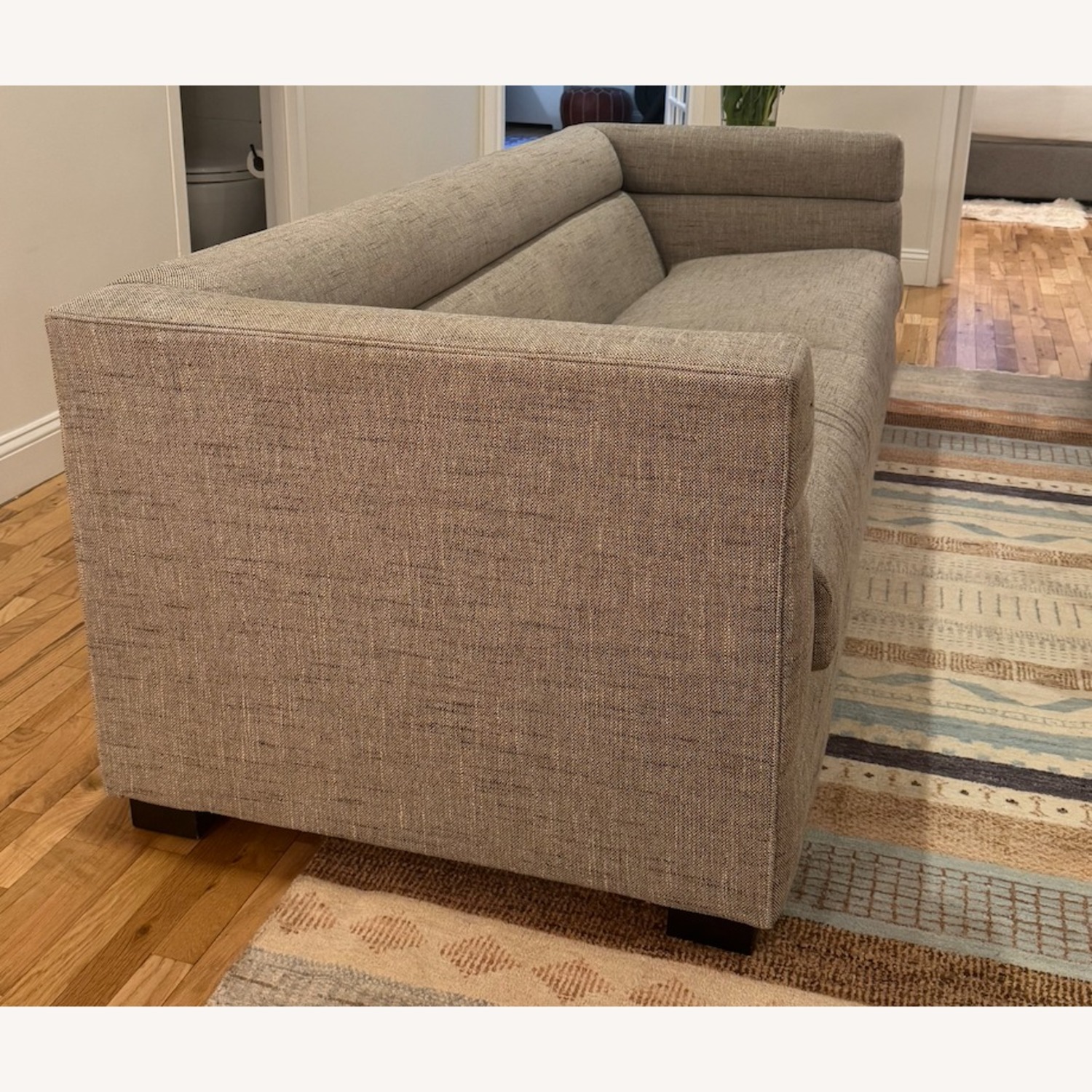 Mitchell Gold + Bob Williamns Bennet 90" Sofa Hollins Taupe Gray - image-3