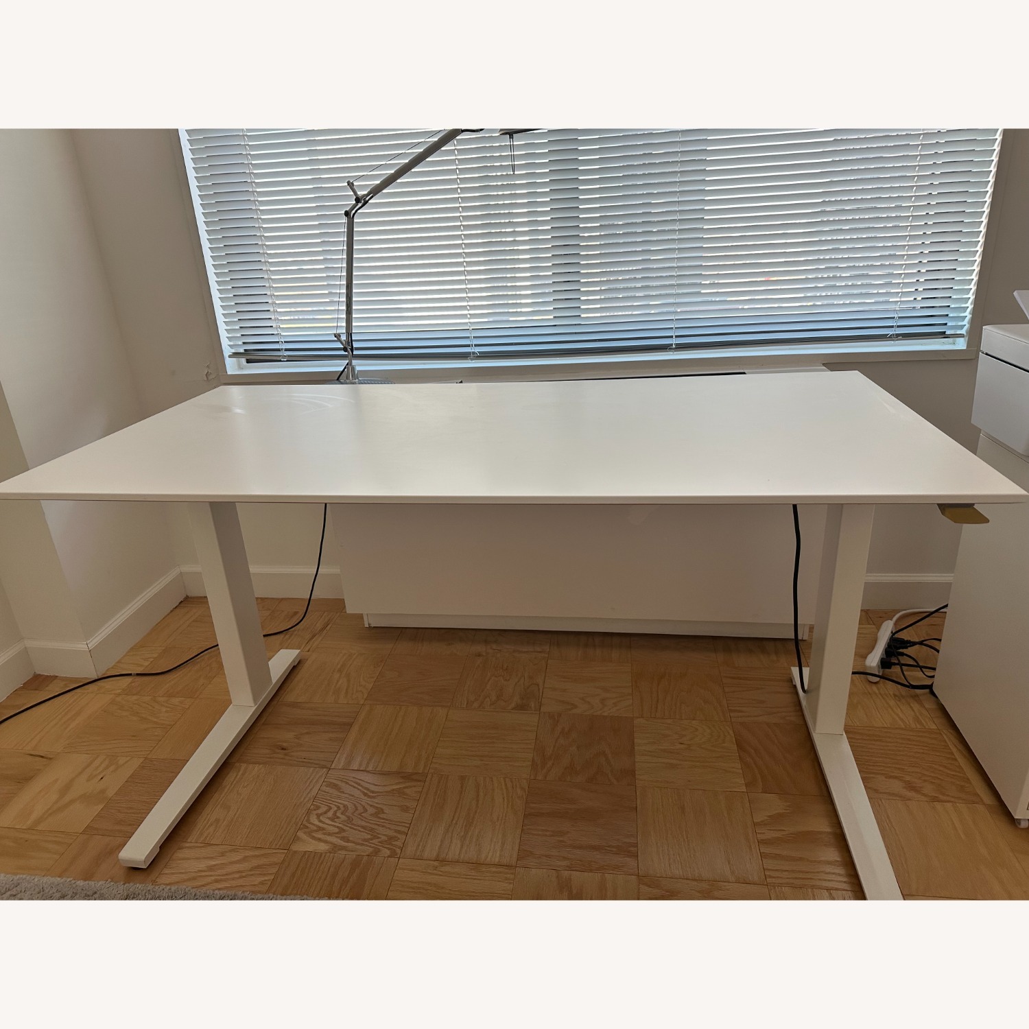 Herman Miller Nevi Sit-to-Stand Office Desk - image-1