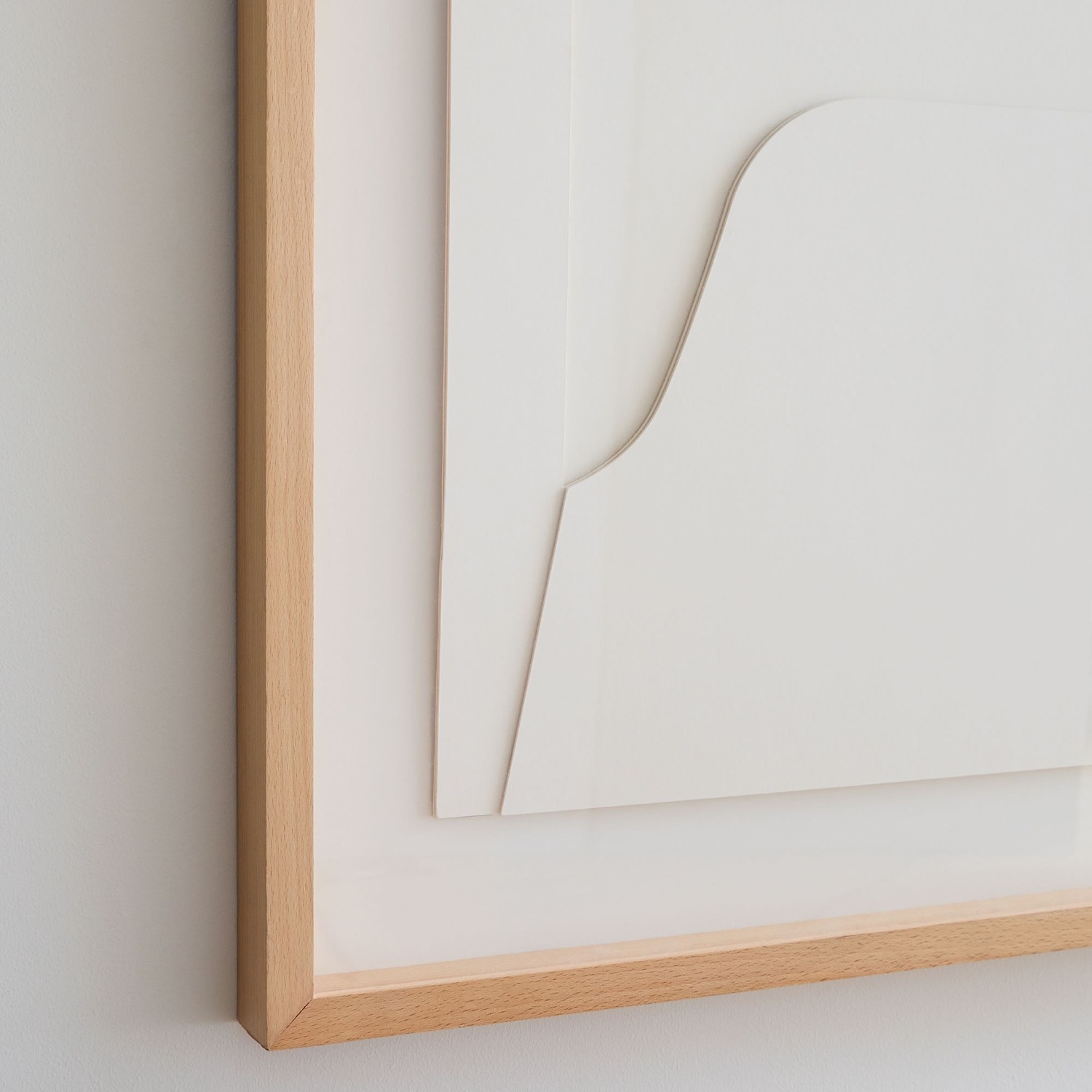 West Elm Rowan Layered Paper Dimensional Wall Art - image-3