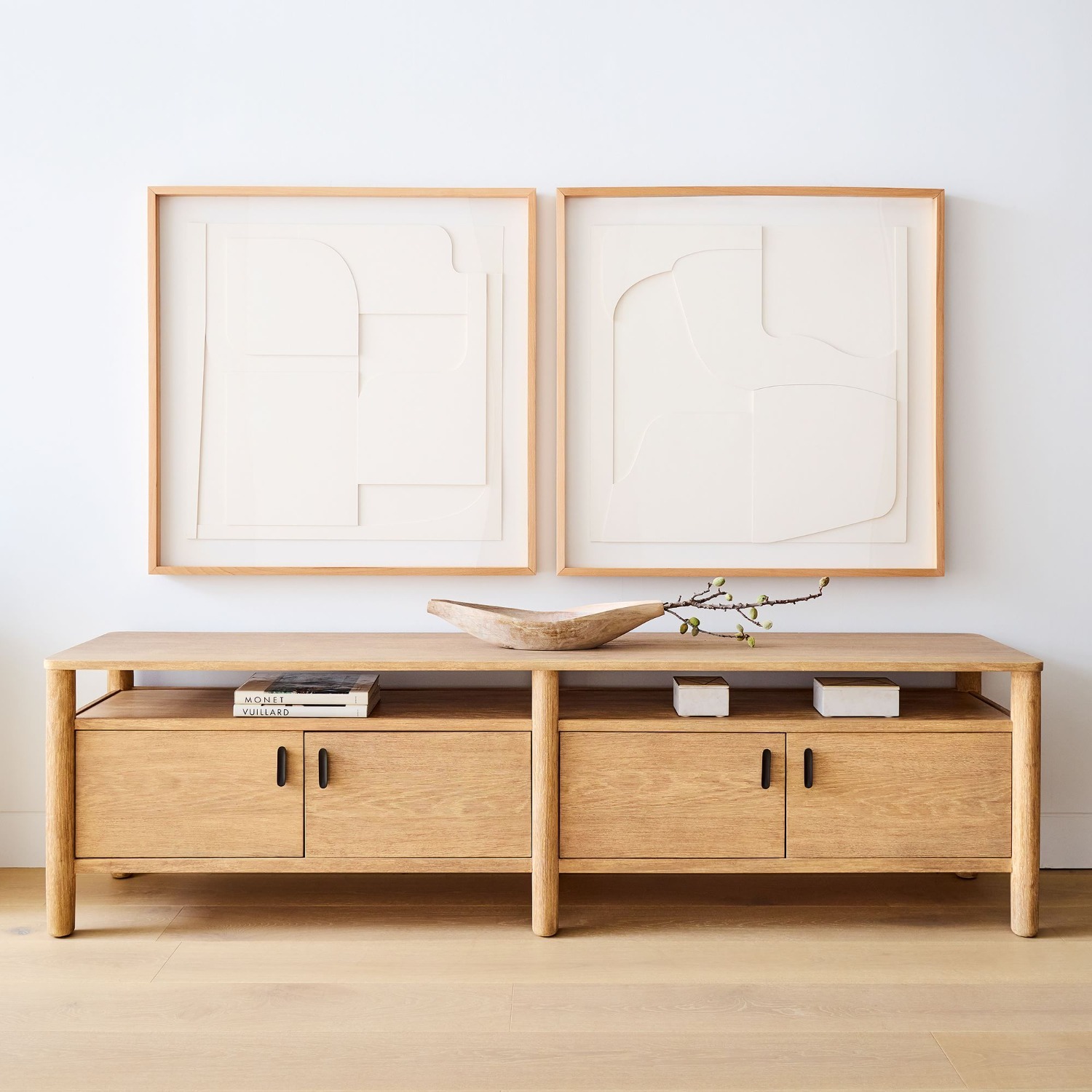 West Elm Rowan Layered Paper Dimensional Wall Art - image-4