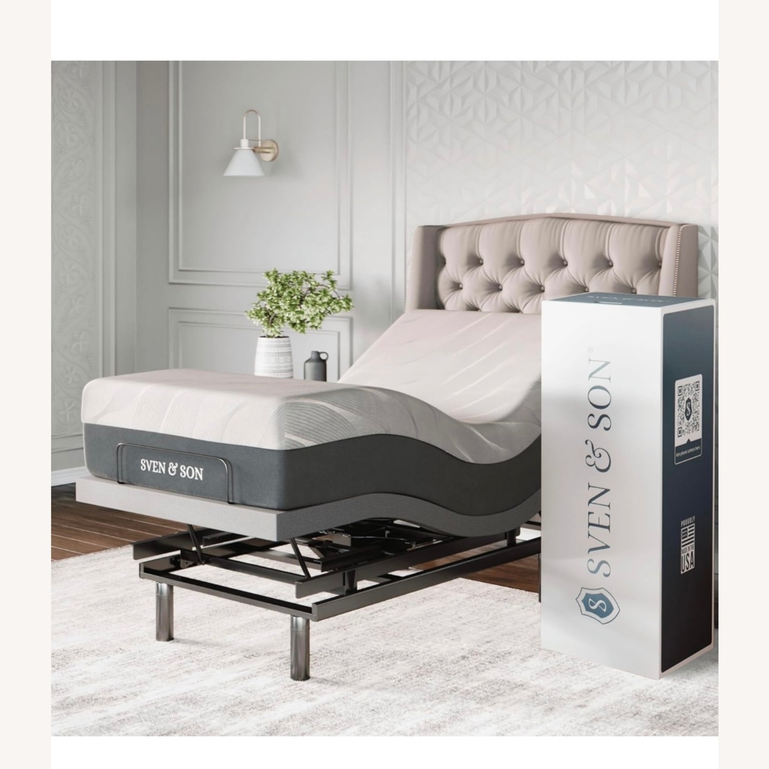 Sven & Son Platinum Adjustable Bed Base Frame - image-7
