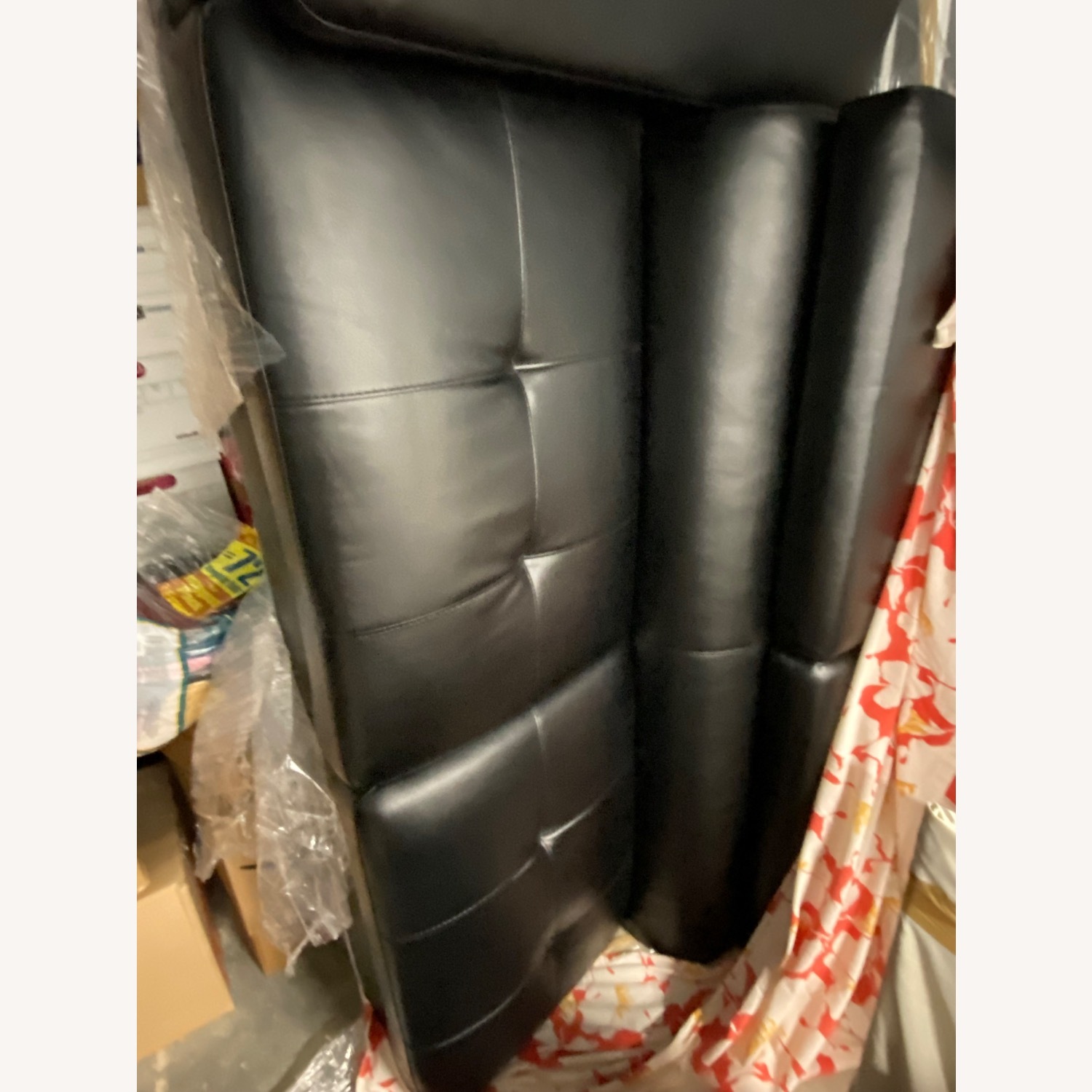 IKEA FINNALA Black Sectional Sofa - image-9