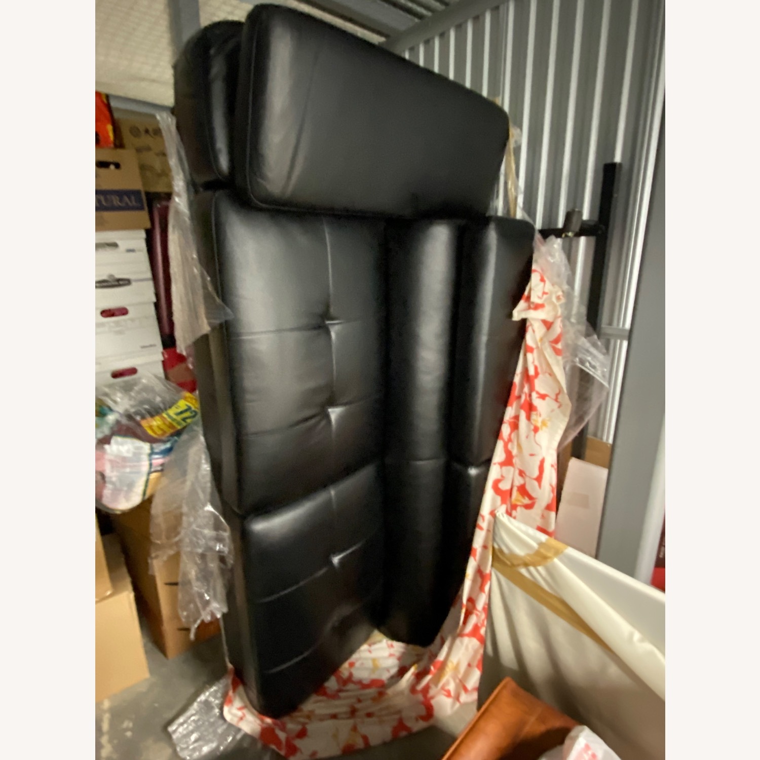 IKEA FINNALA Black Sectional Sofa - image-8