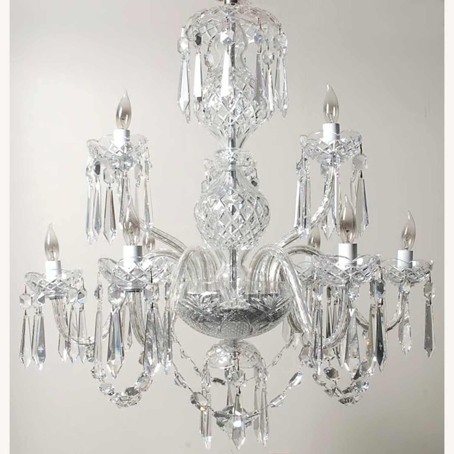 Magnificent Waterford Crystal Cranmore Chandelier - image-1