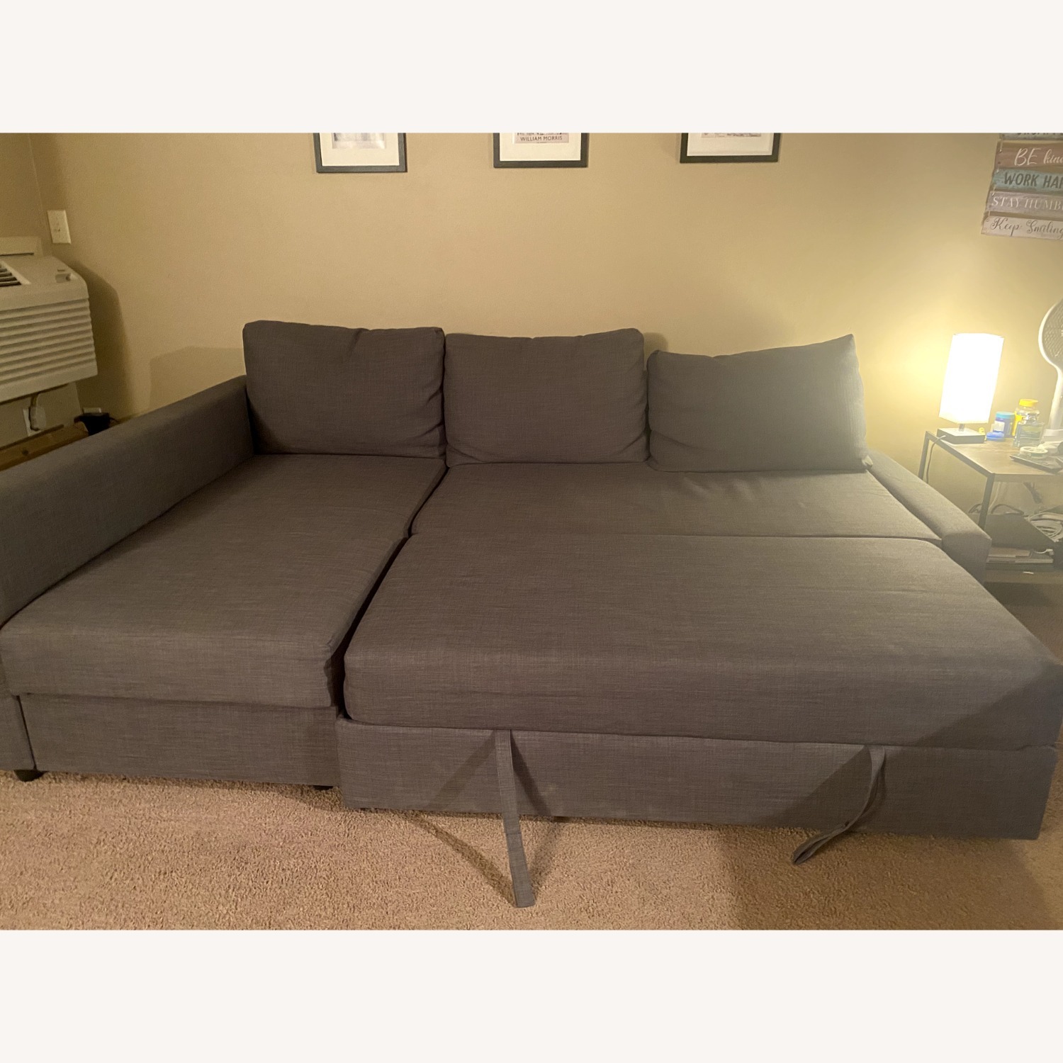 IKEA Grey Friheten Sleeper Sectional - image-4