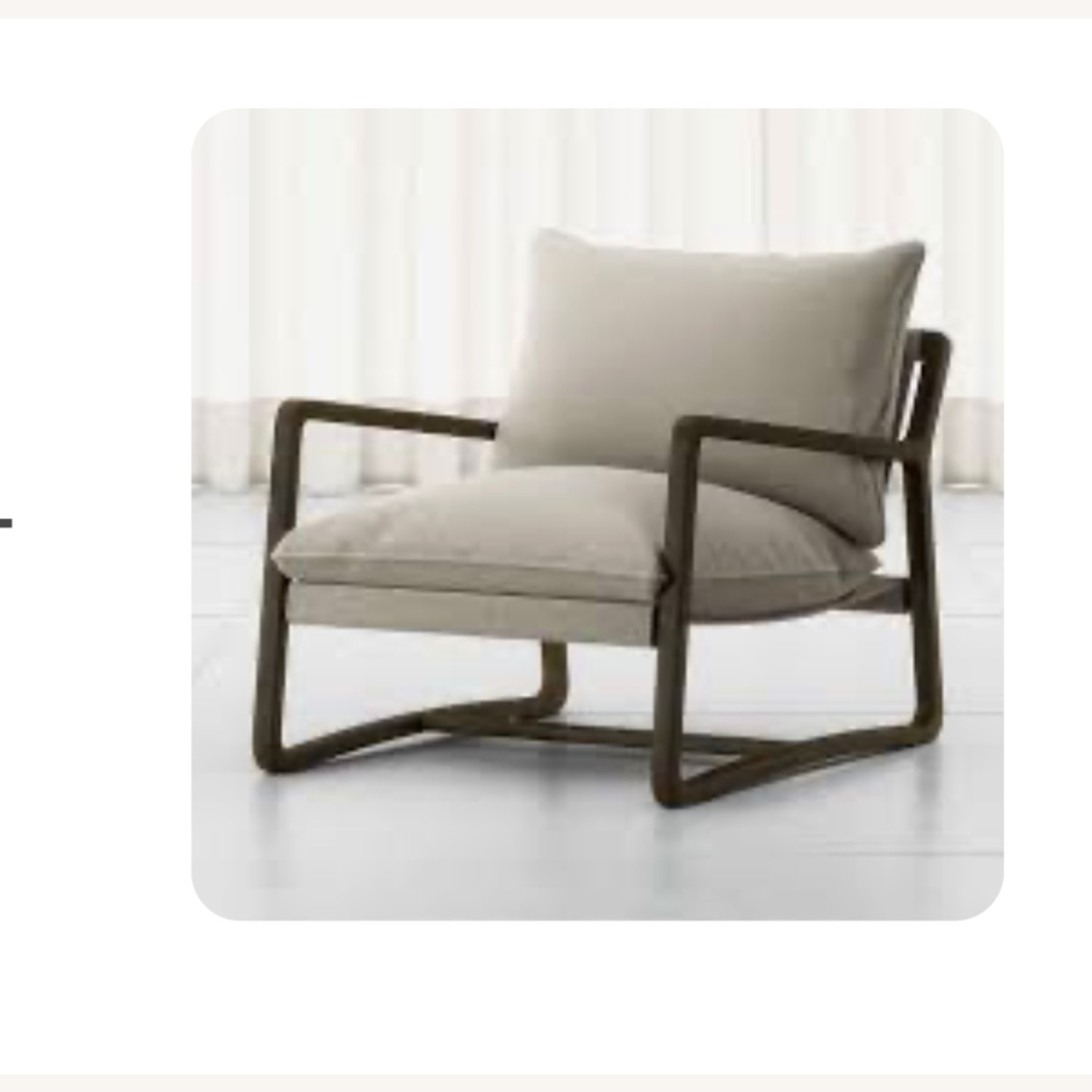 Crate & Barrel Polly Chairs x 2 - image-1