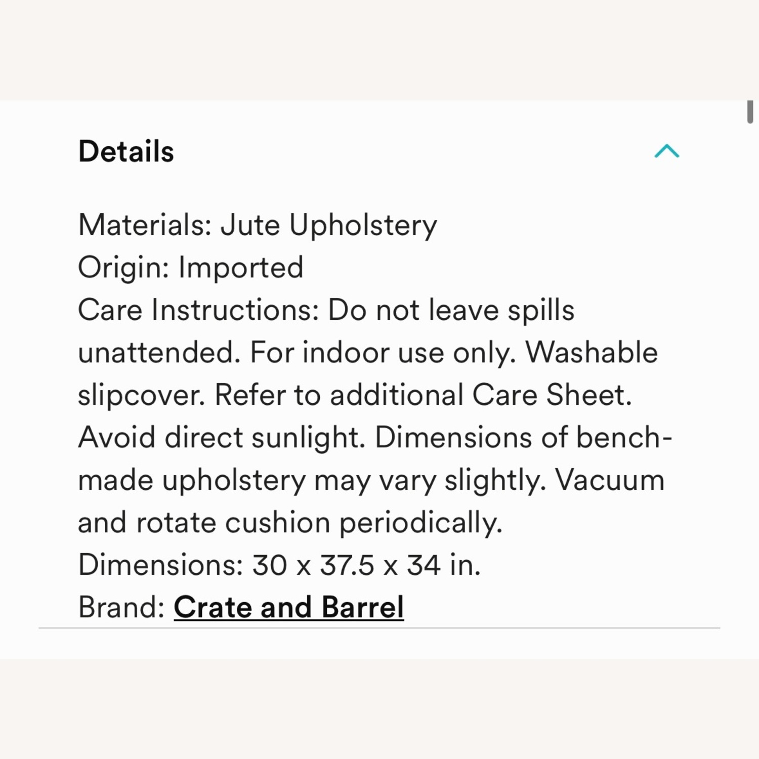 Crate & Barrel Polly Chairs x 2 - image-4