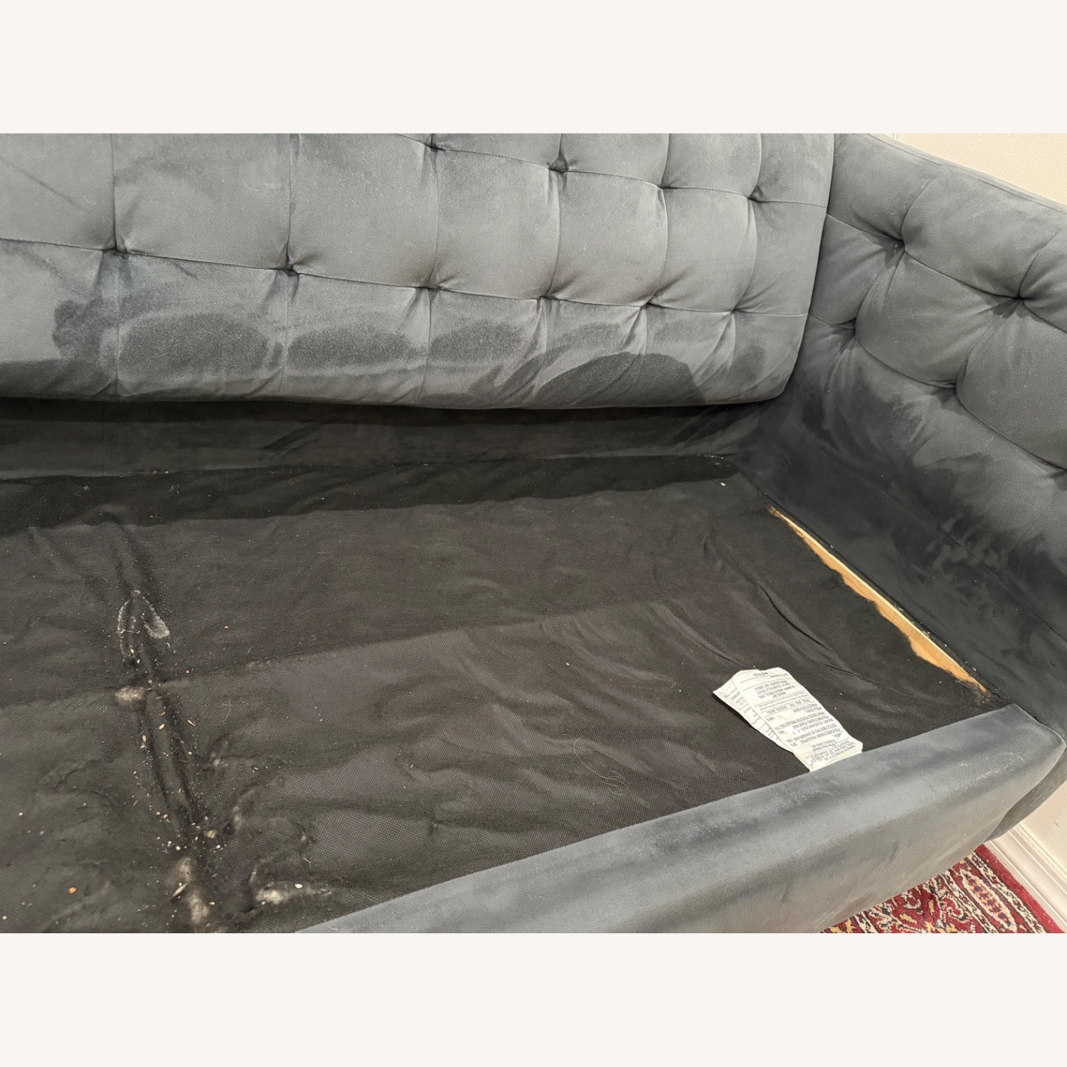 West Elm Rochester Sofa 82" Shadow - image-8