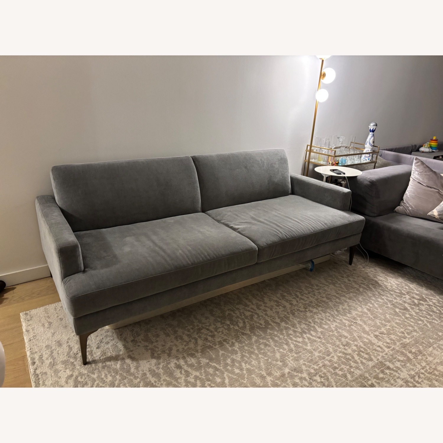 West Elm Andes Futon Sofa - image-1