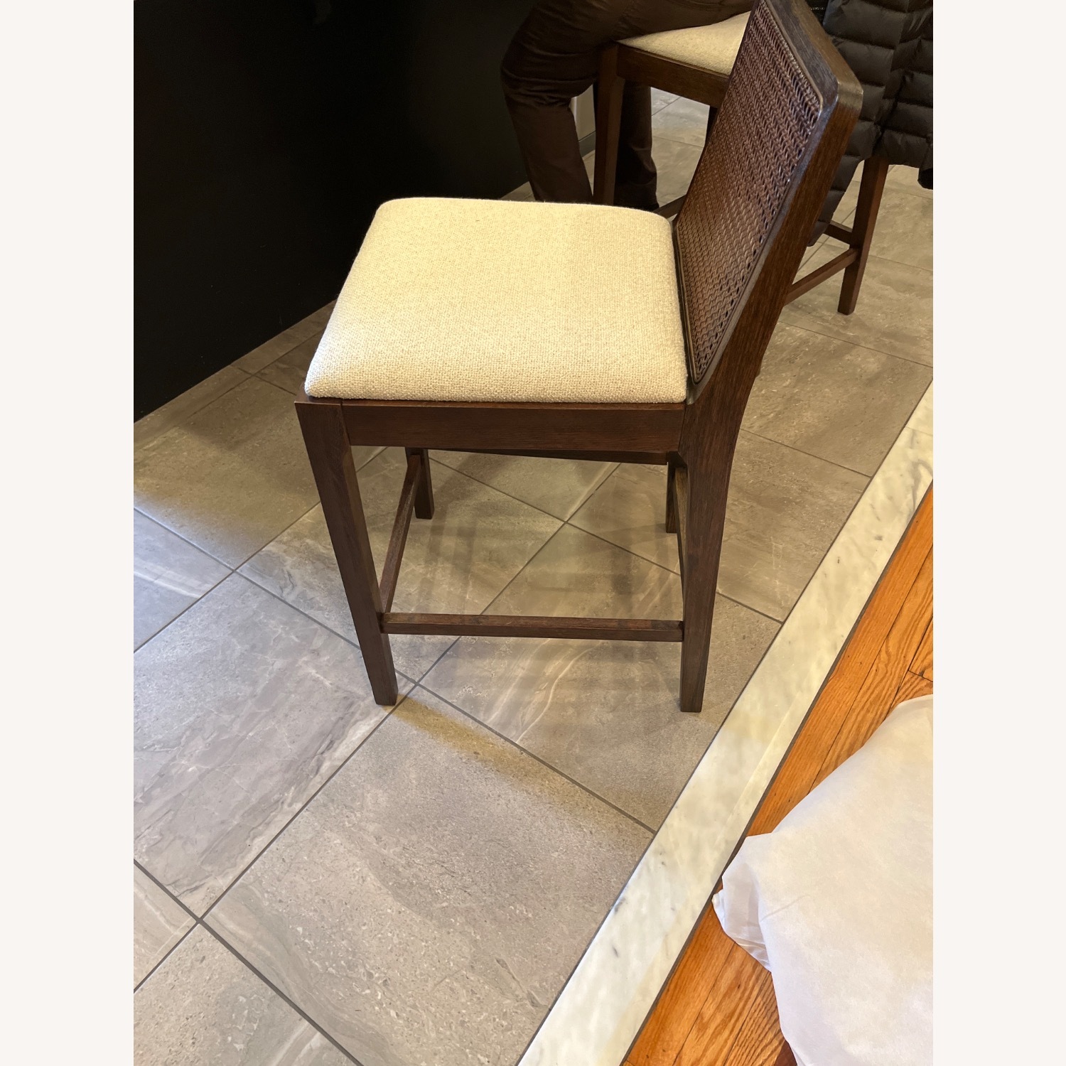Pottery Barn Monty Stools - image-2