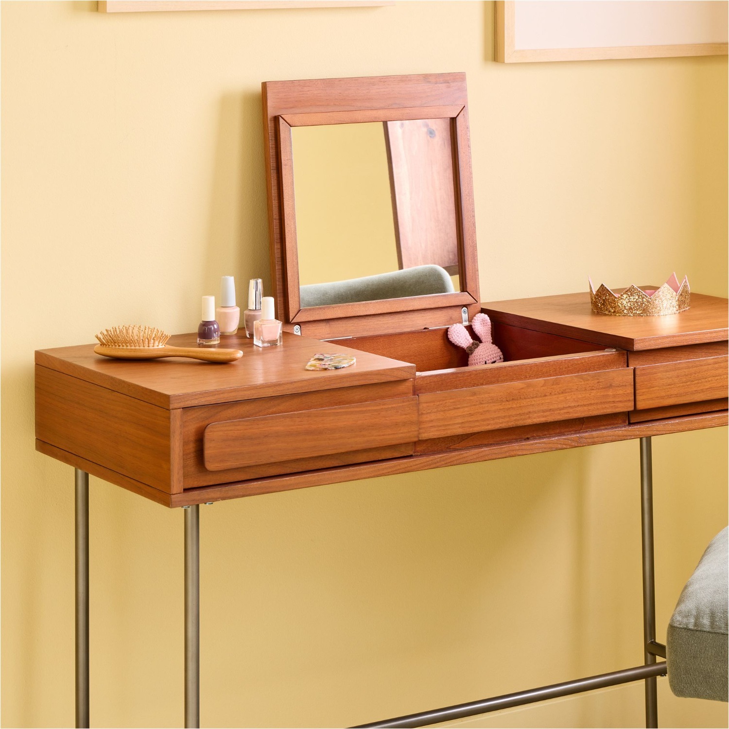 West Elm Gemini Vanity Desk (42") - image-7
