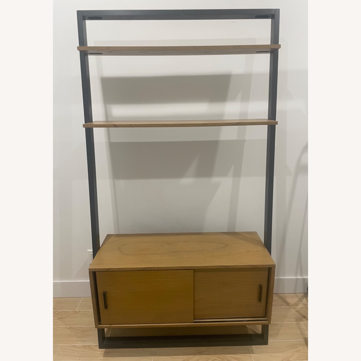 West Elm Ladder Shelf Media Console - image-1