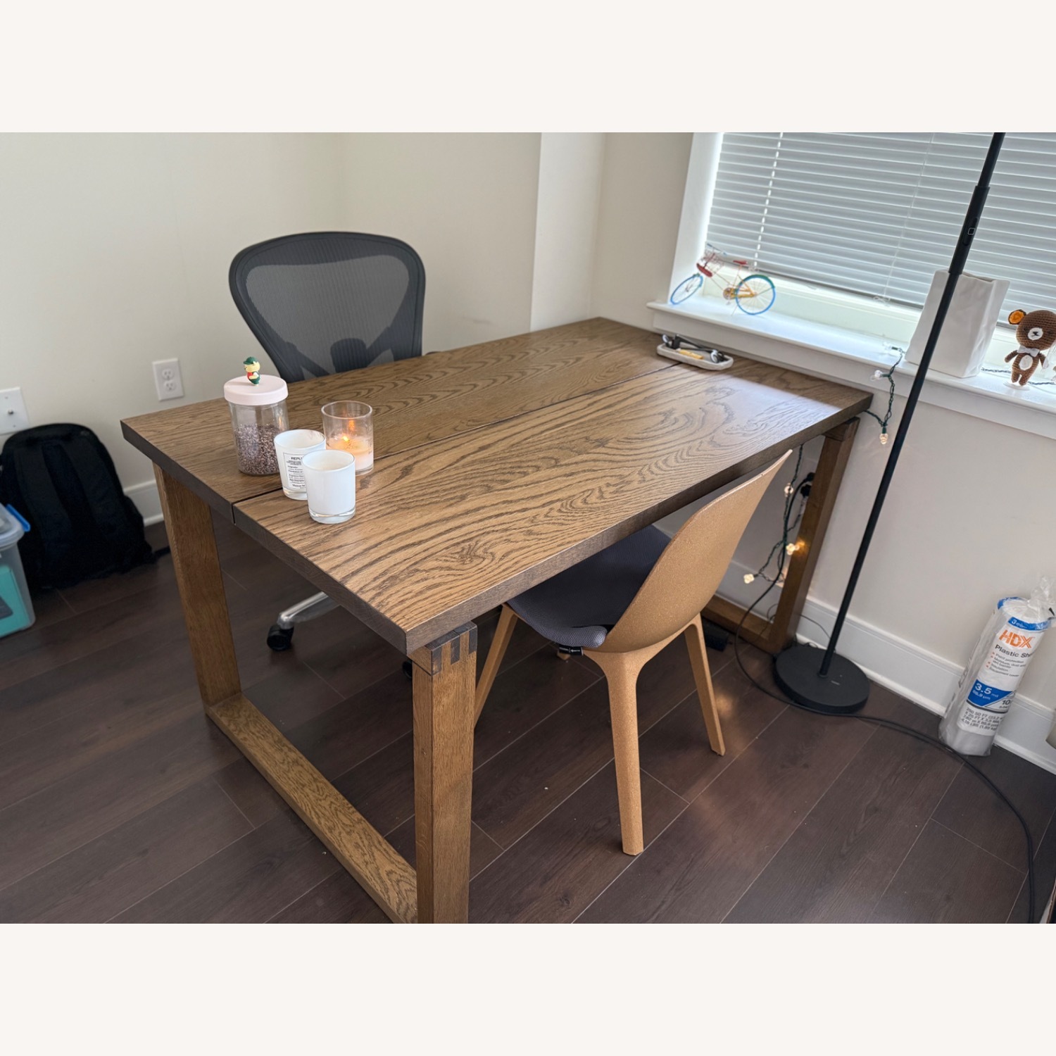 IKEA Morbylanga Walnut Wooden Table - image-3