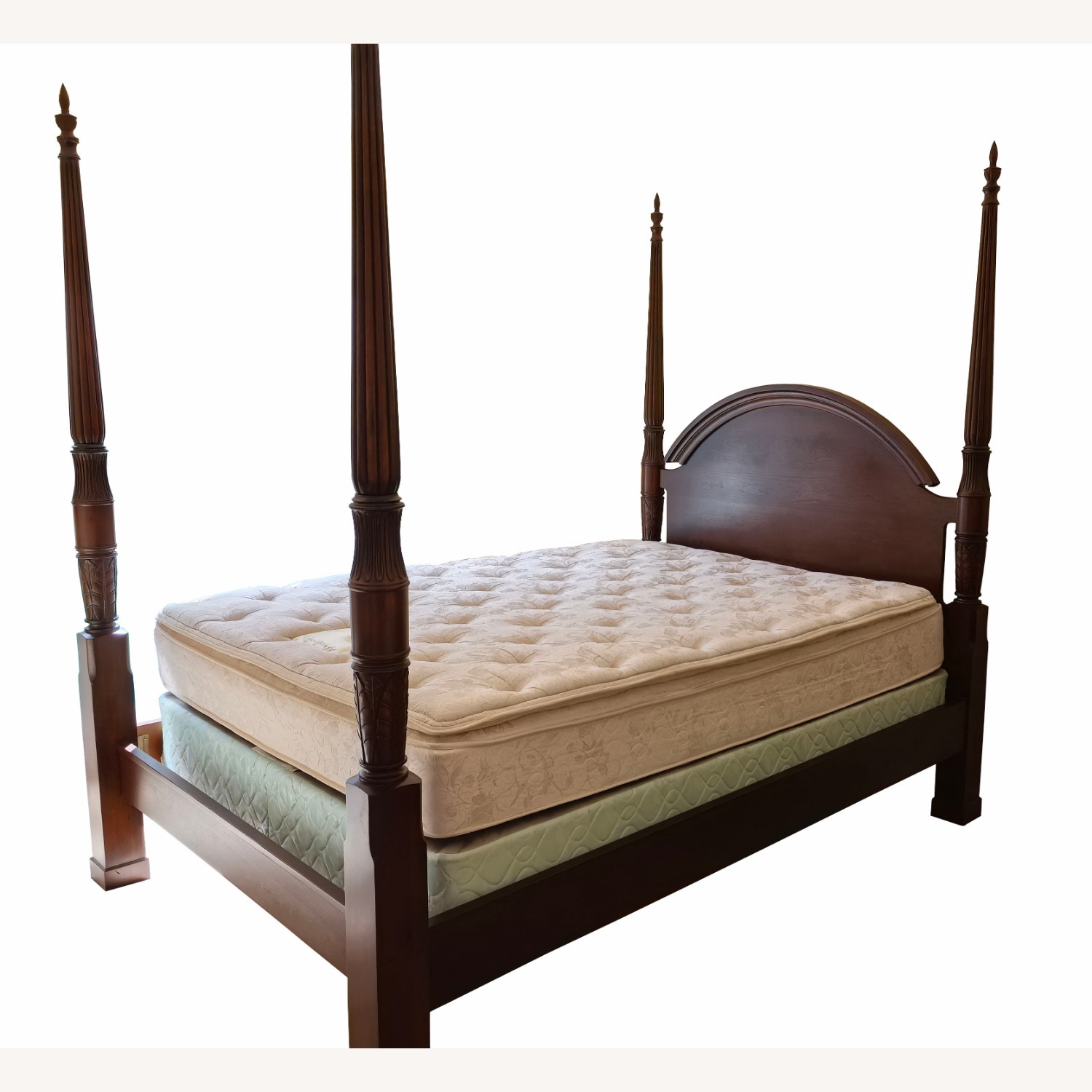 Bombay Company Mahogany Poster Bed - image-1