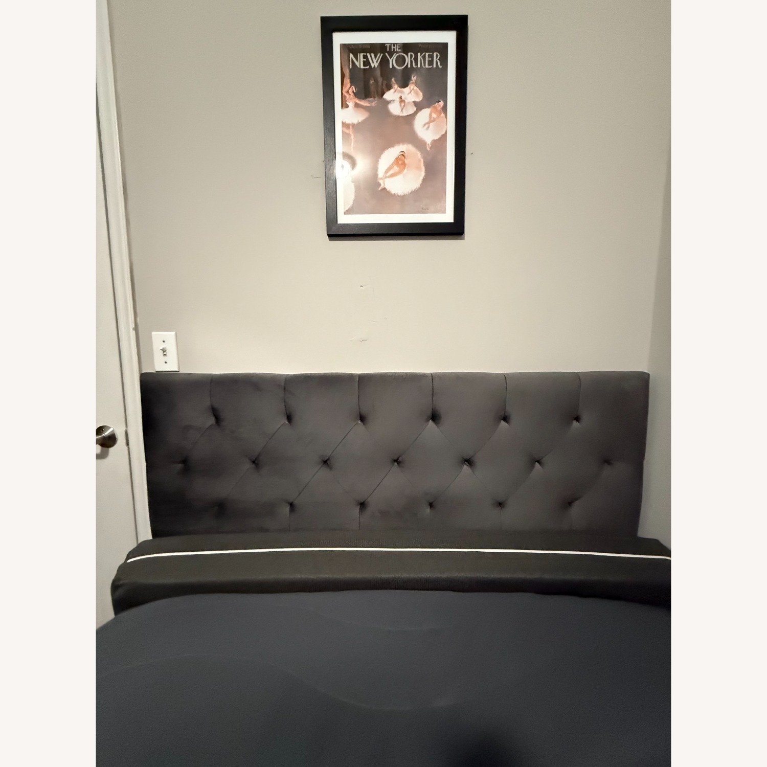 Wayfair Velvet Upholstered Headboard - image-1