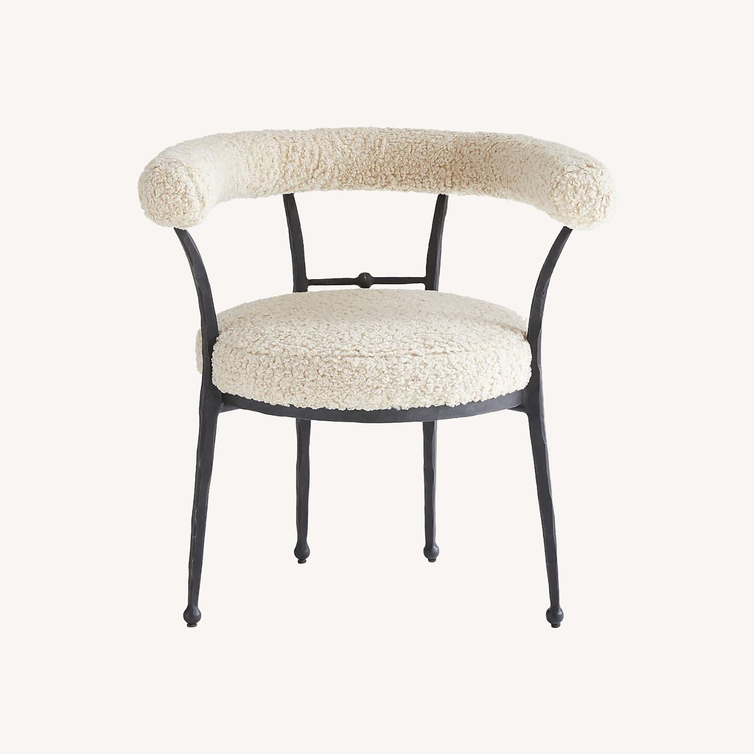 CB2 Rodin Boucle Athena Calderone Chairs - image-0