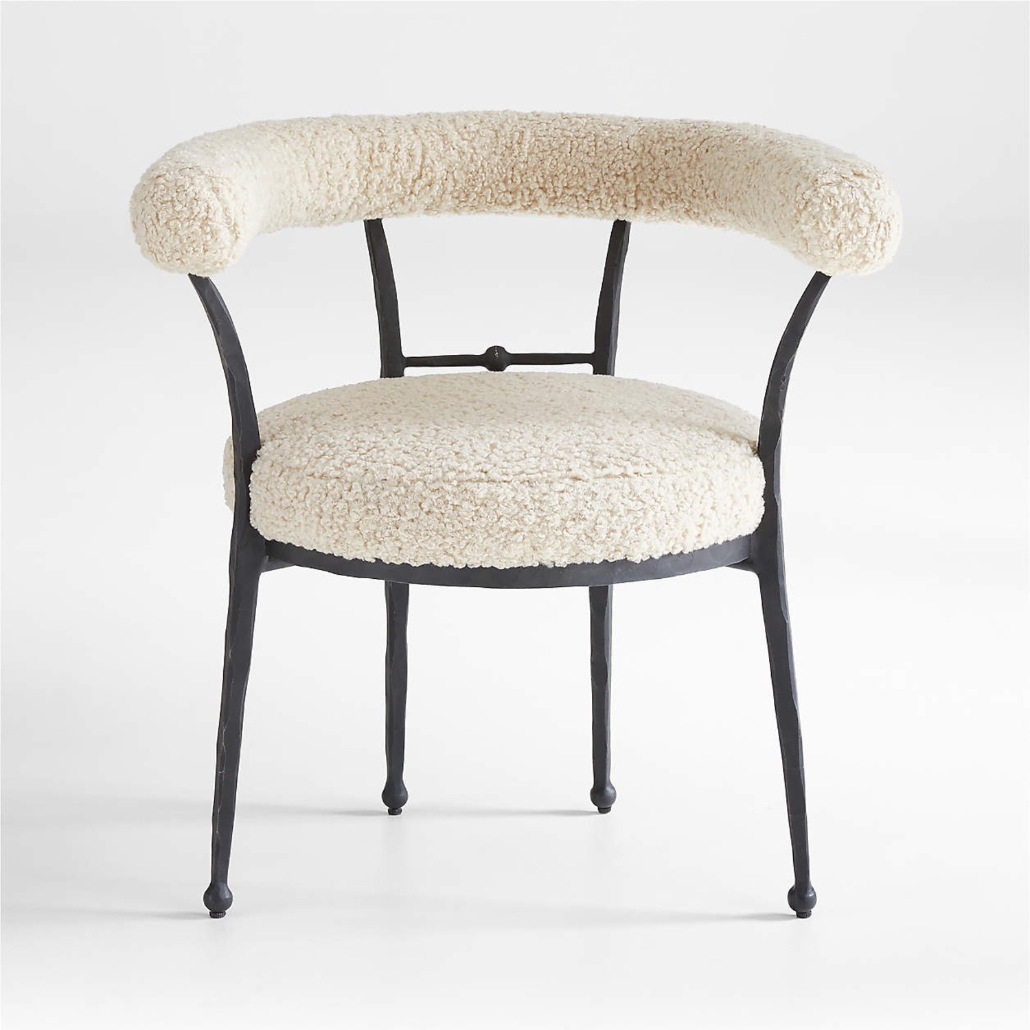 CB2 Rodin Boucle Athena Calderone Chairs - image-1