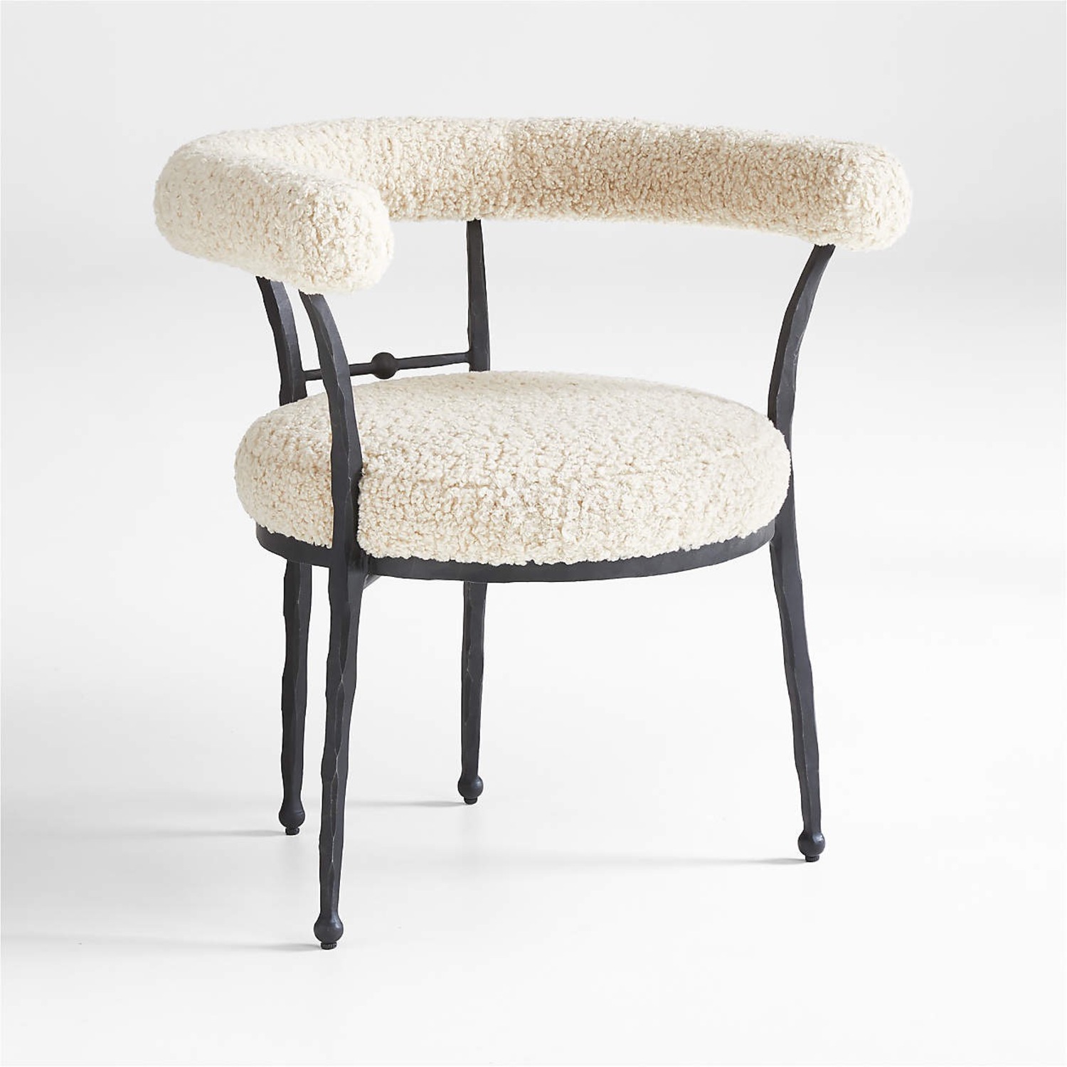 CB2 Rodin Boucle Athena Calderone Chairs - image-2