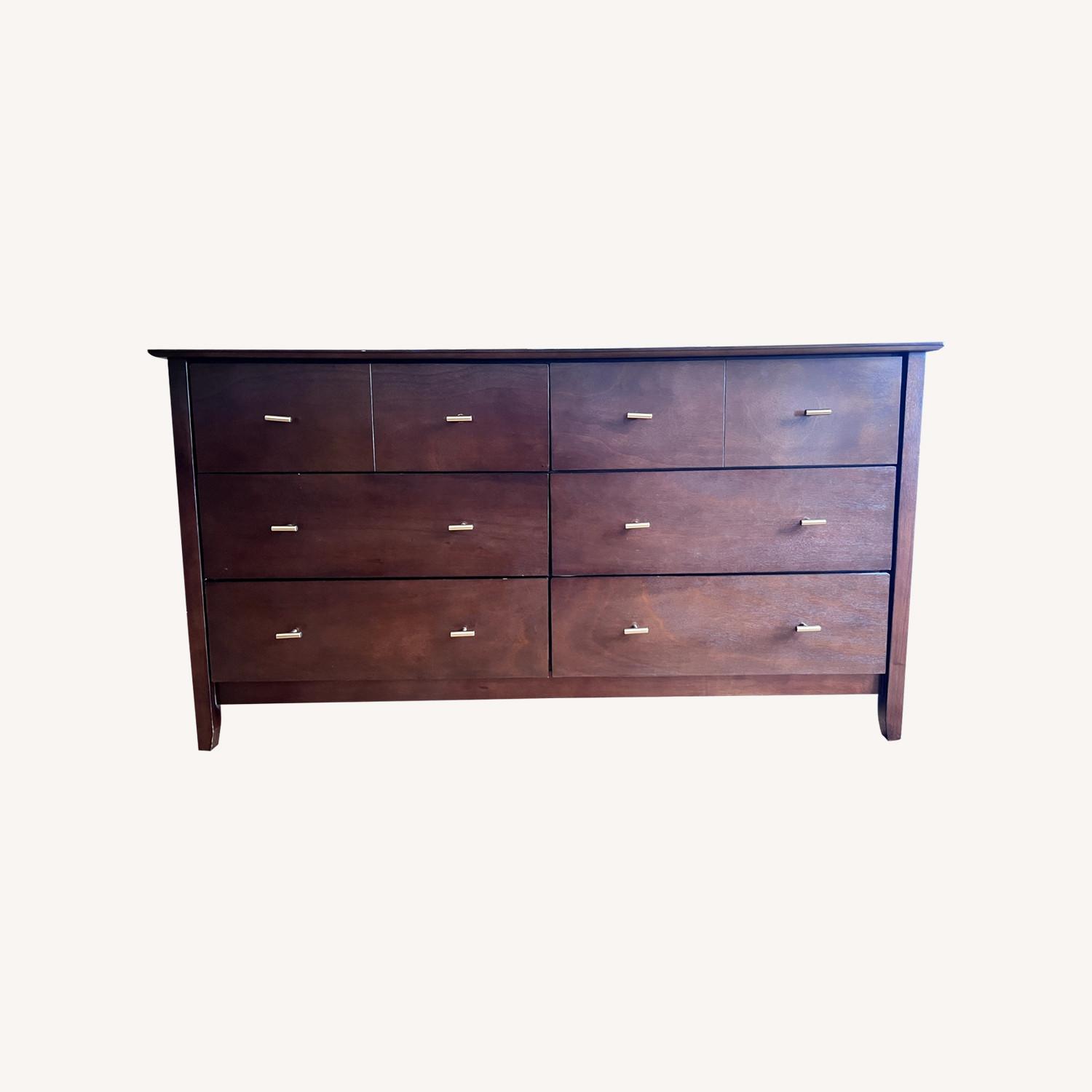 6-Drawer Wood Dresser - image-0