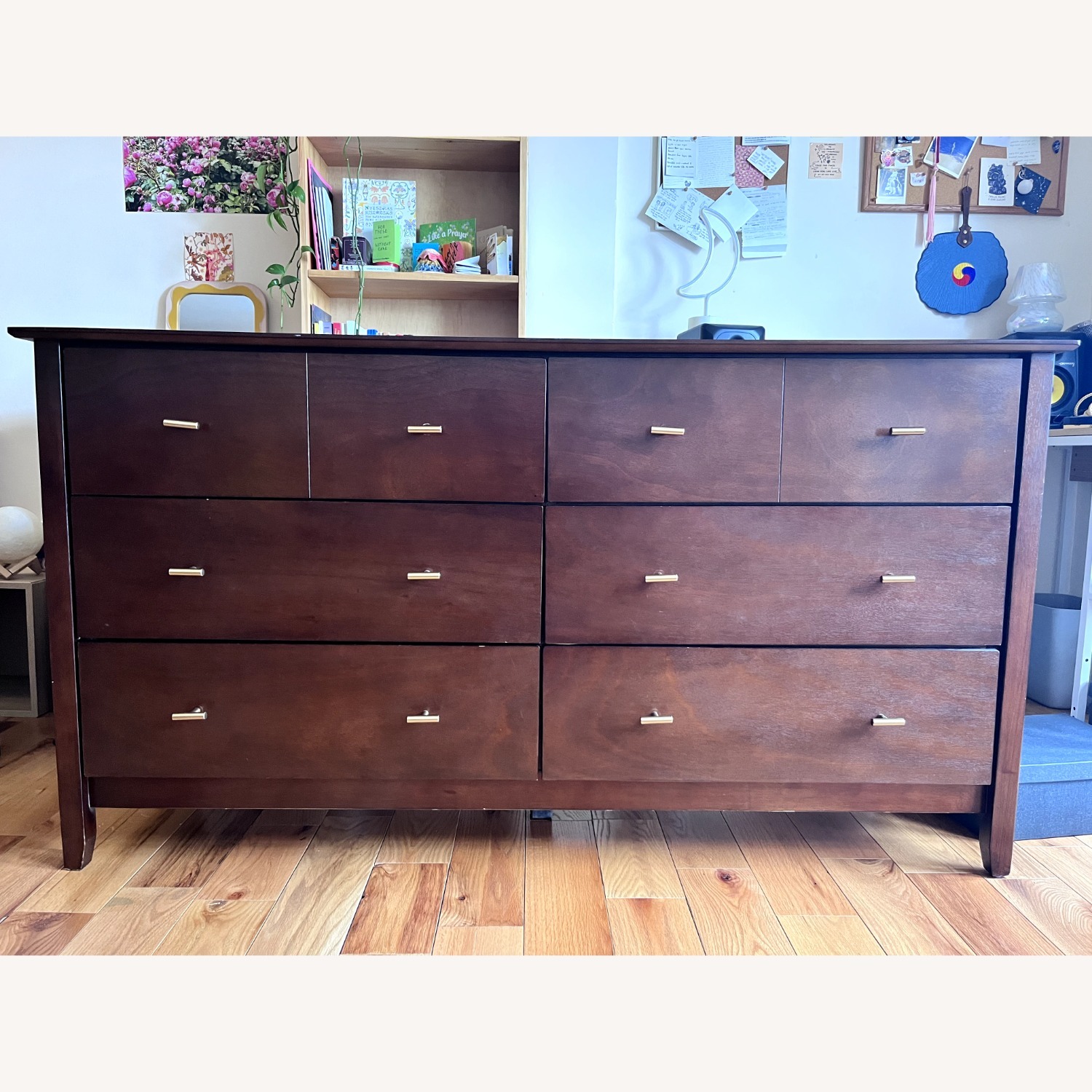 6-Drawer Wood Dresser - image-1