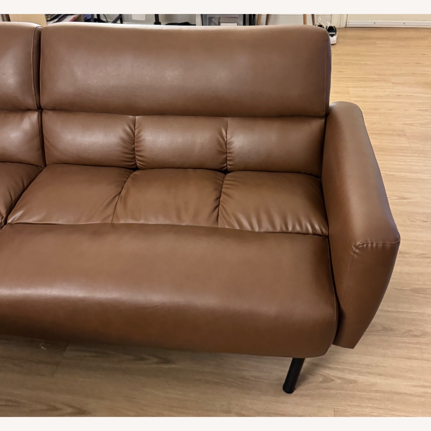 Brown Sofa Bed - image-4