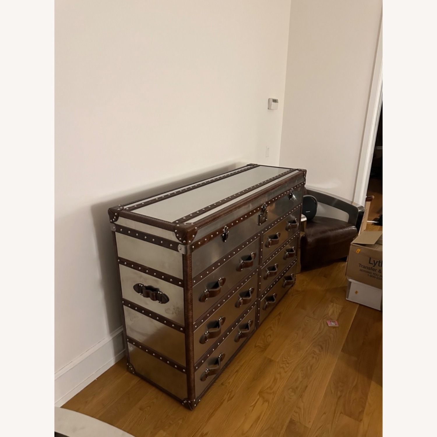 Restoration Hardware Steamer Trunk Dresser  - image-3