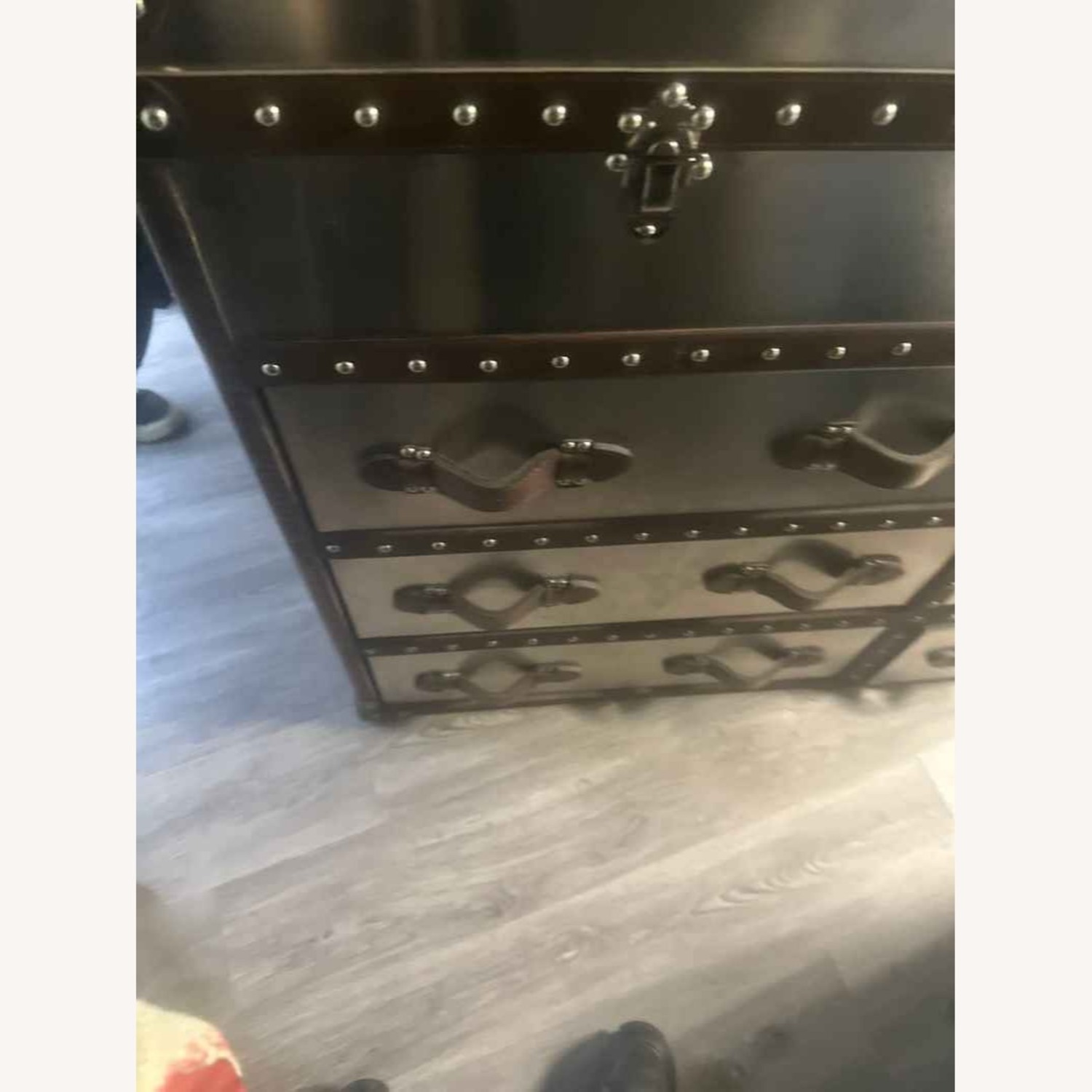 Restoration Hardware Steamer Trunk Dresser  - image-6