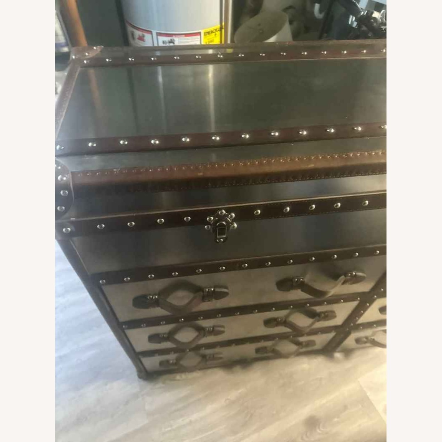 Restoration Hardware Steamer Trunk Dresser  - image-5