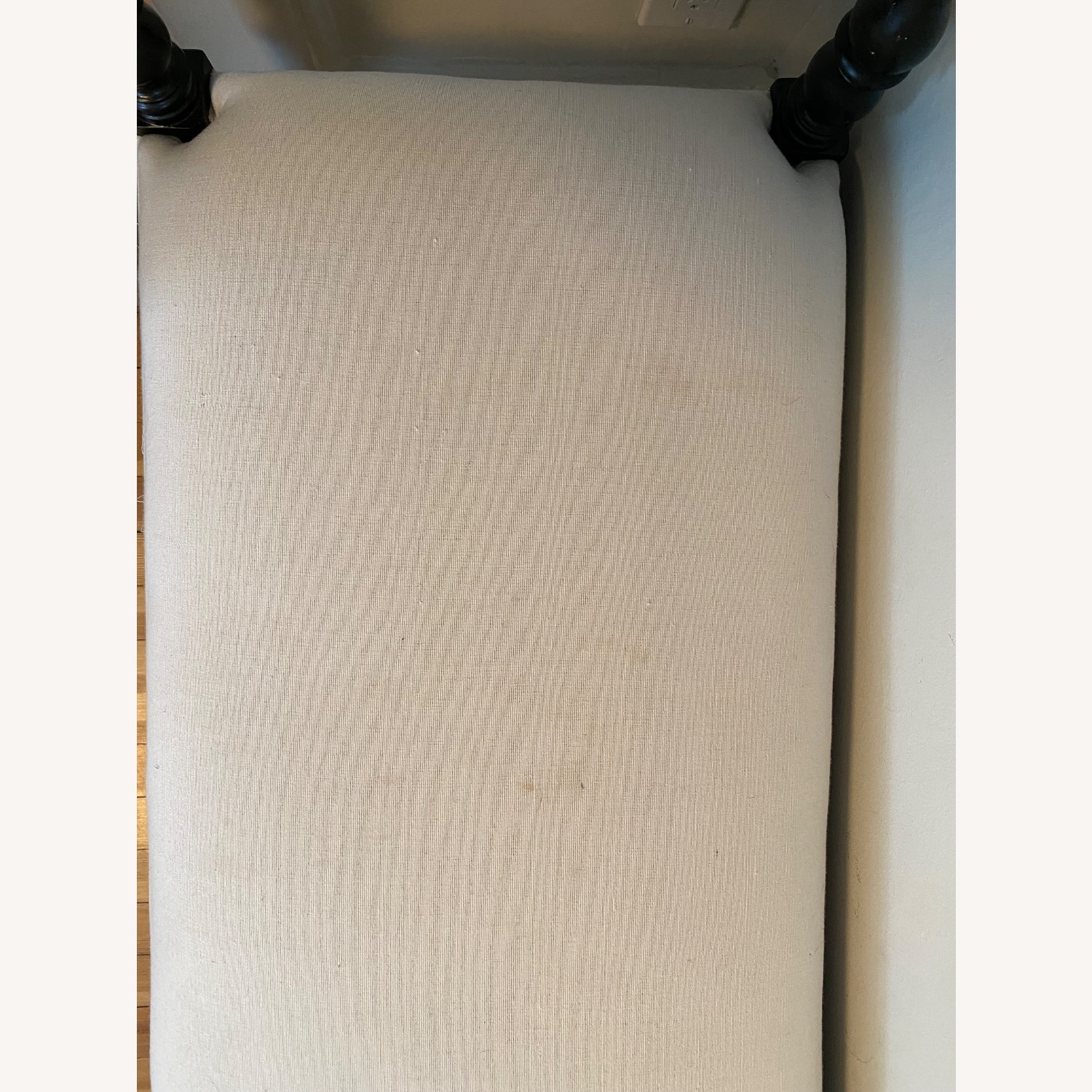 One Kings Lane Callie Bench - Black/ Ivory - image-4