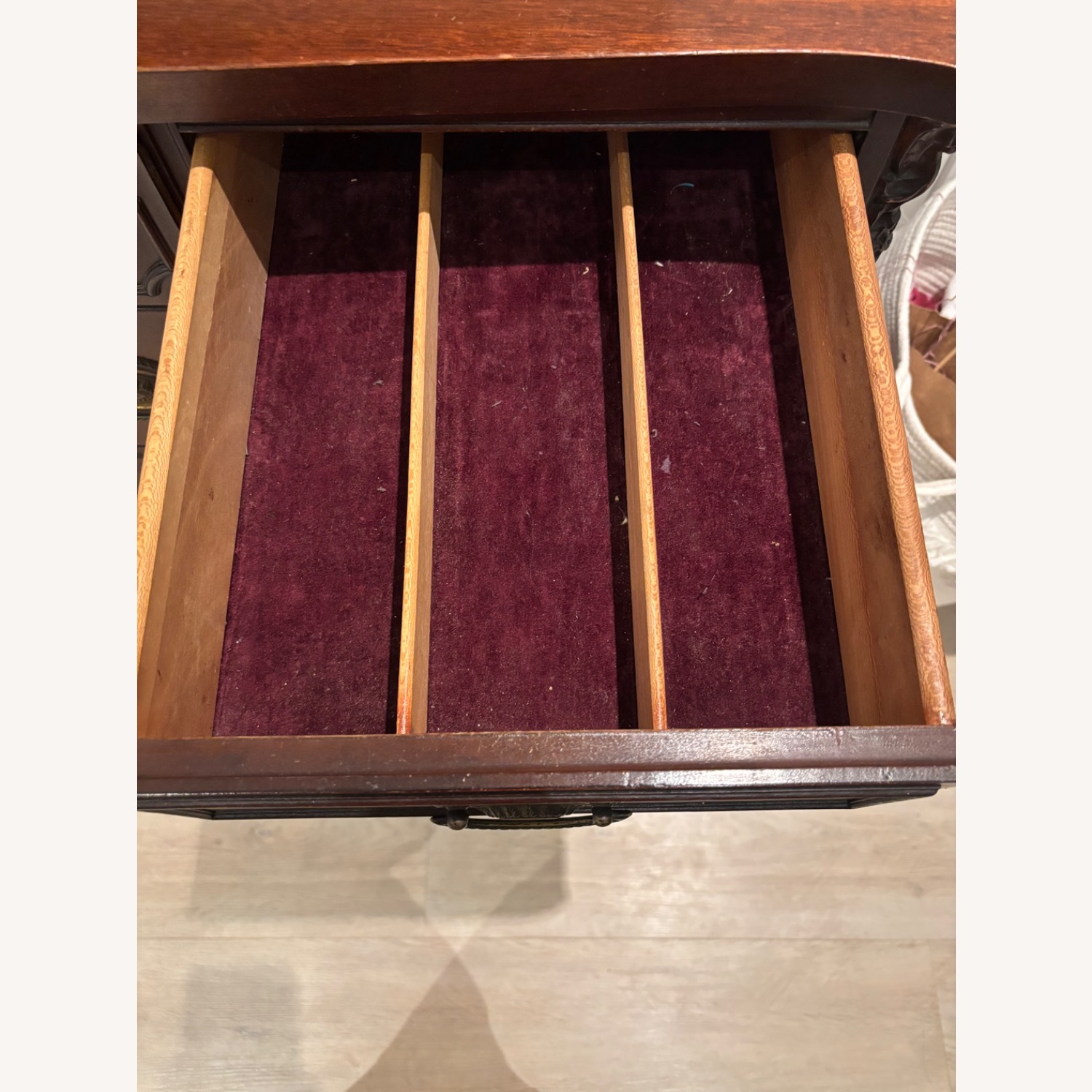 Antique Buffet Table - image-2