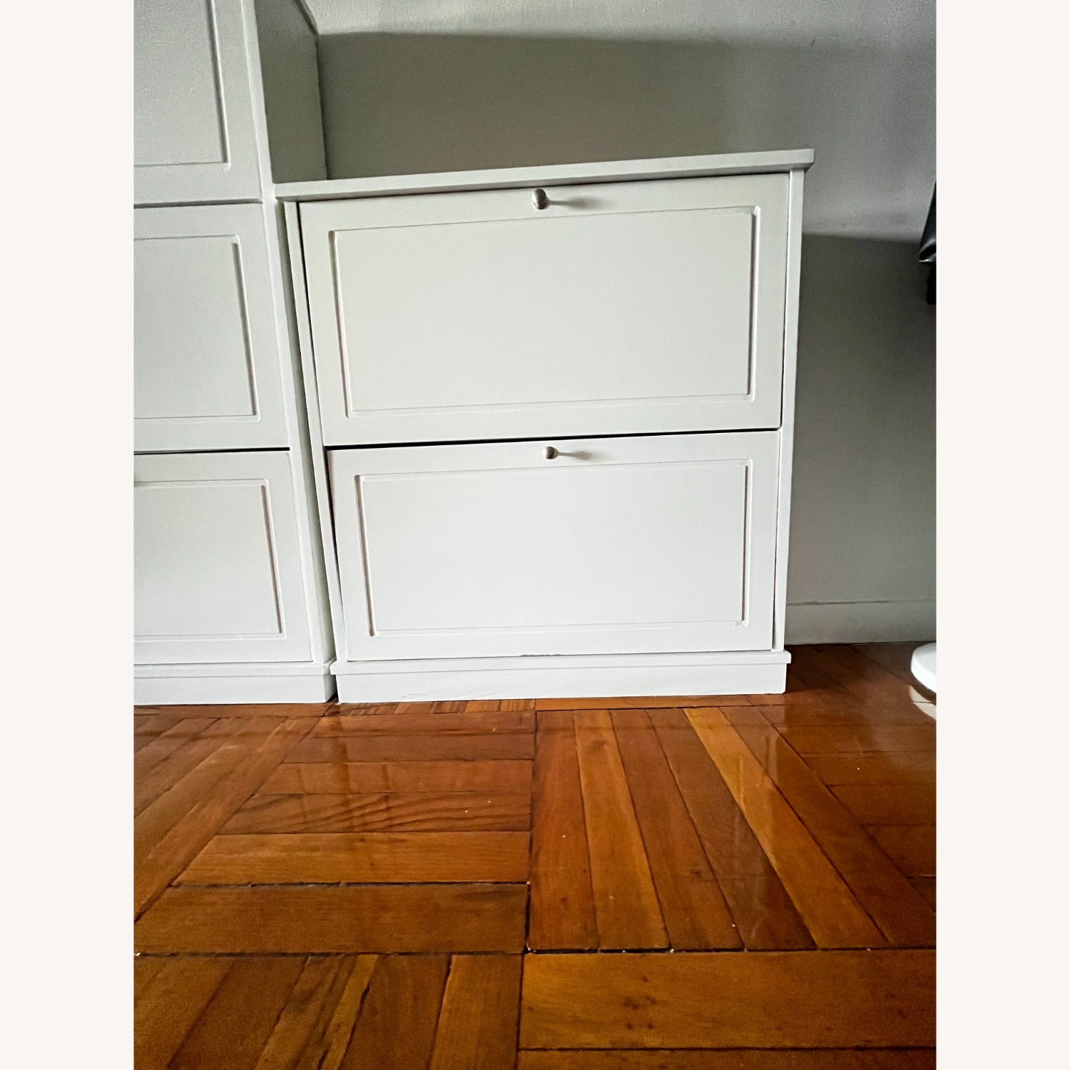 Two Row Shoe Storage Cabinet - image-1