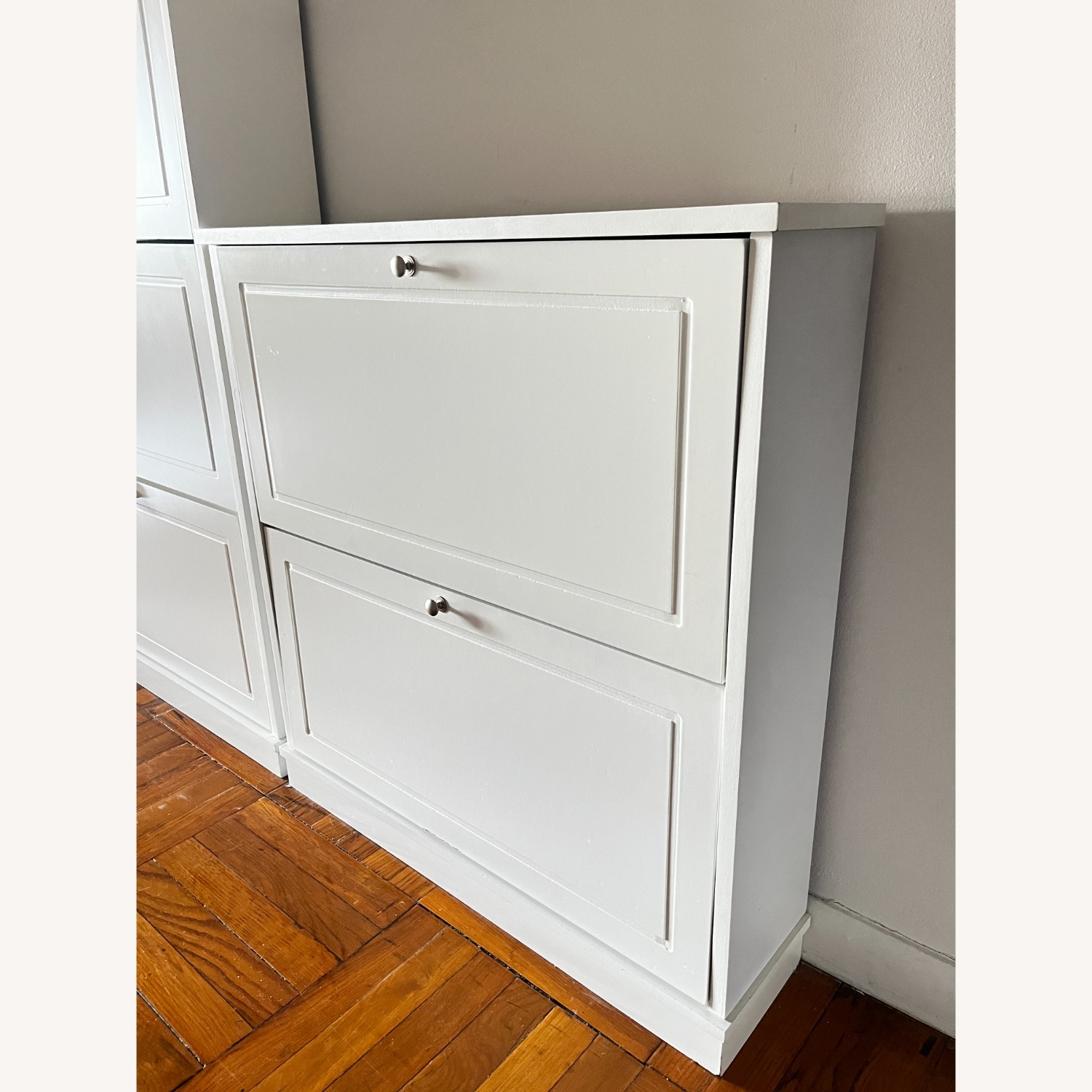 Two Row Shoe Storage Cabinet - image-2